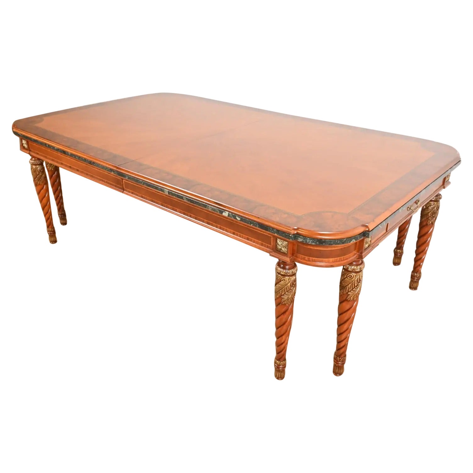 Henredon Grand Provenance Italian Neoclassical Extension Dining Table en vente