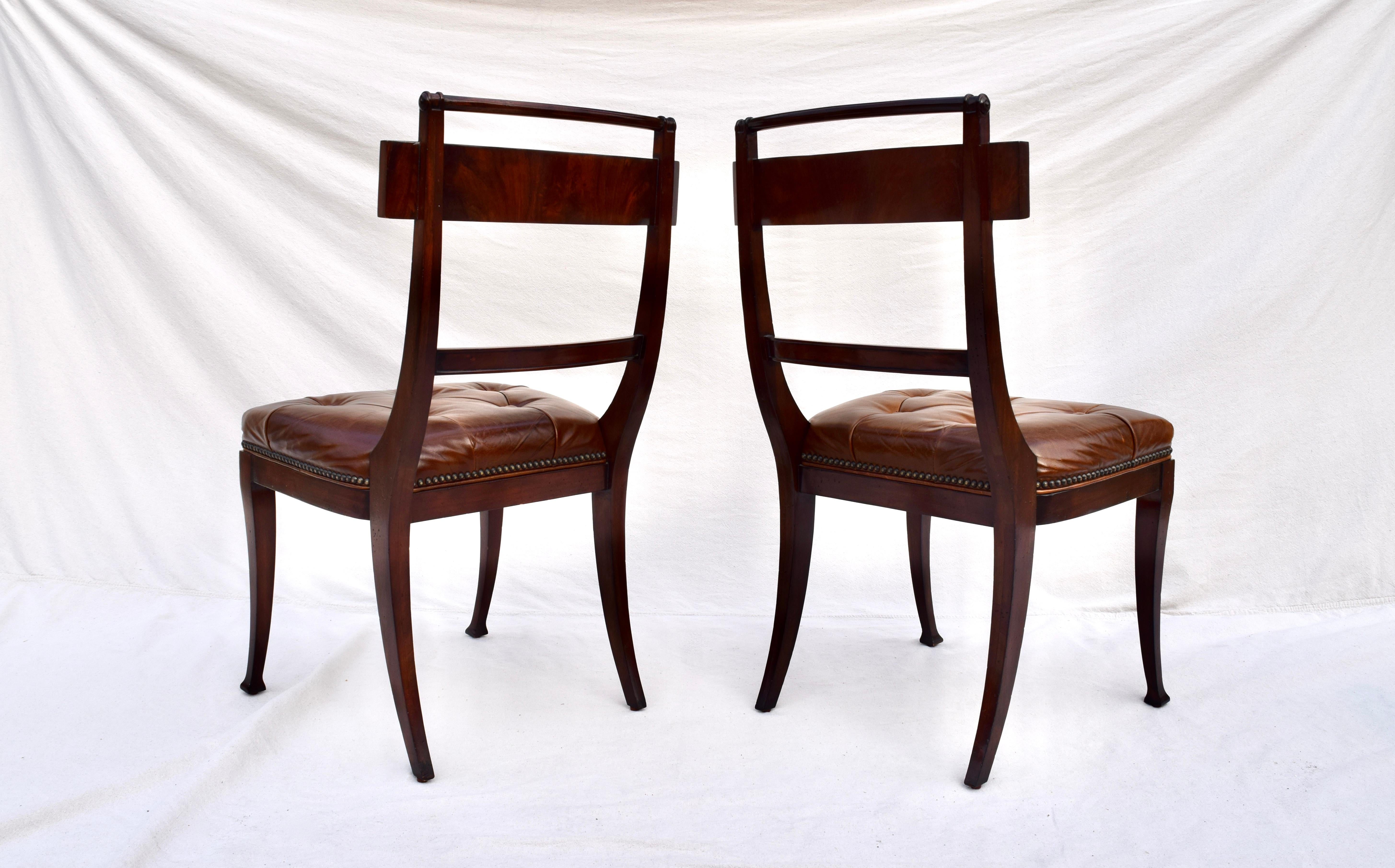 American Henredon Hanover Dining Chairs, Acquisitions Line