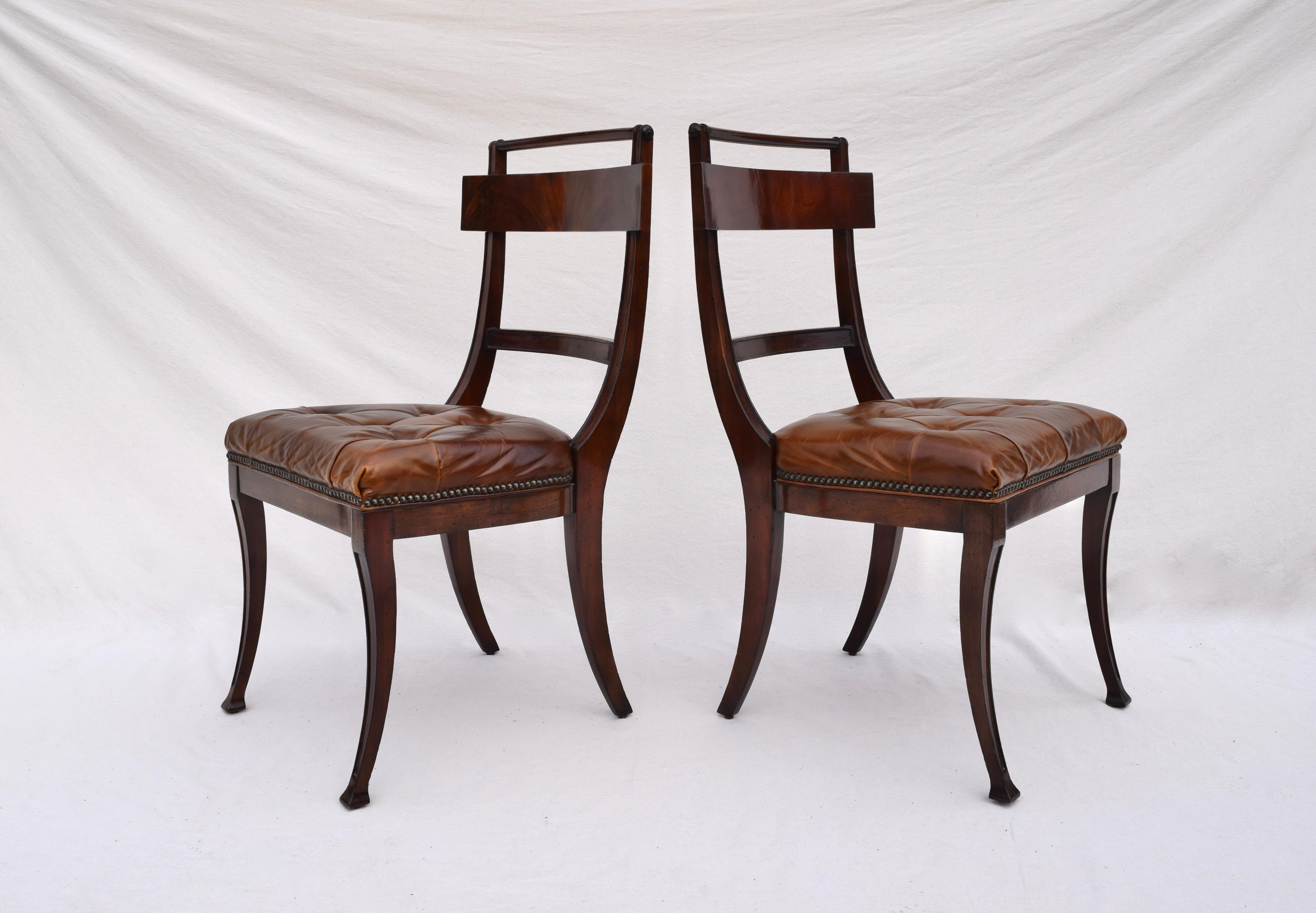 Federal Henredon Hanover Dining Chairs, Acquisitions Line