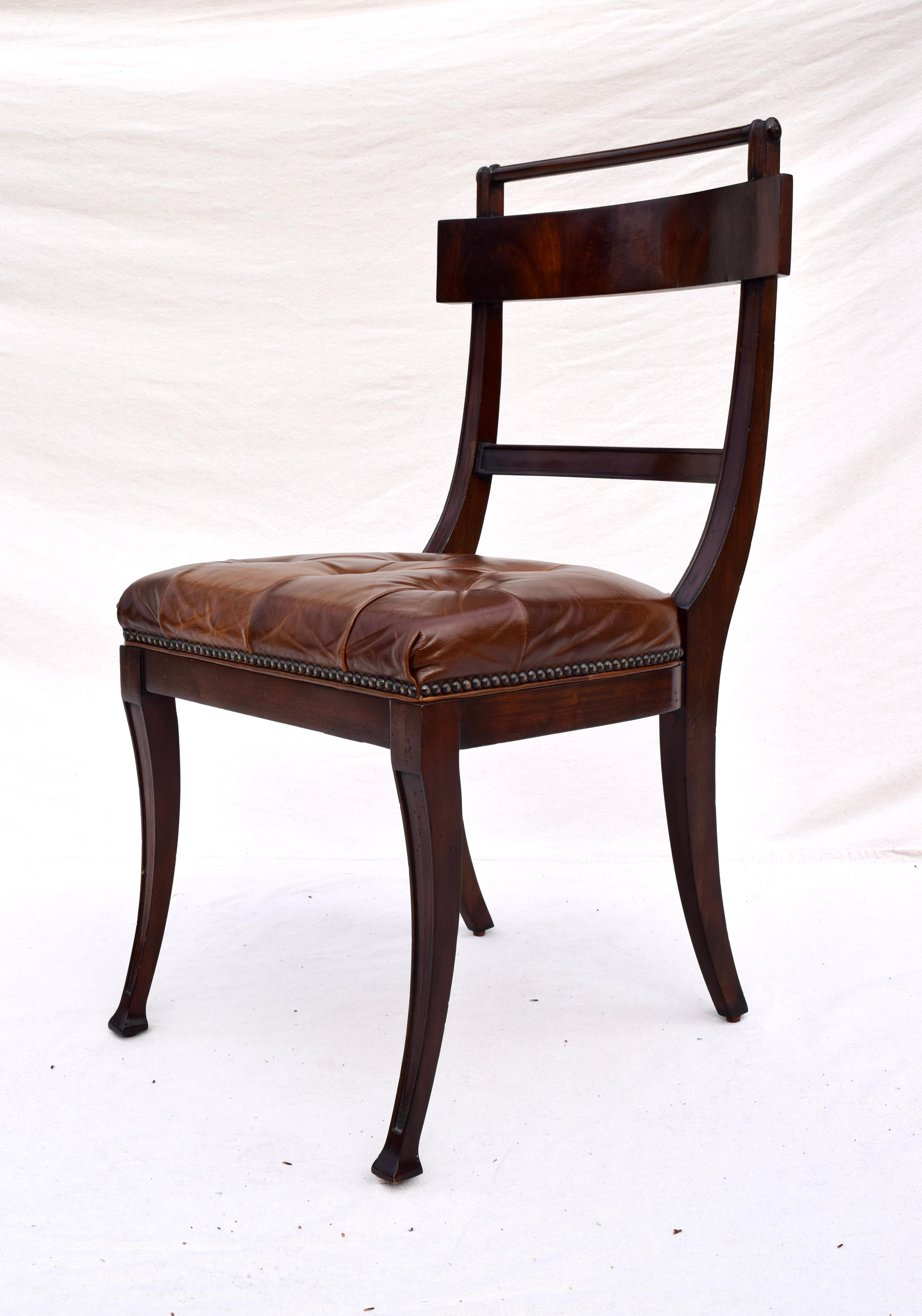 Henredon Hanover Dining Chairs, Acquisitions Line In Excellent Condition In Southampton, NJ