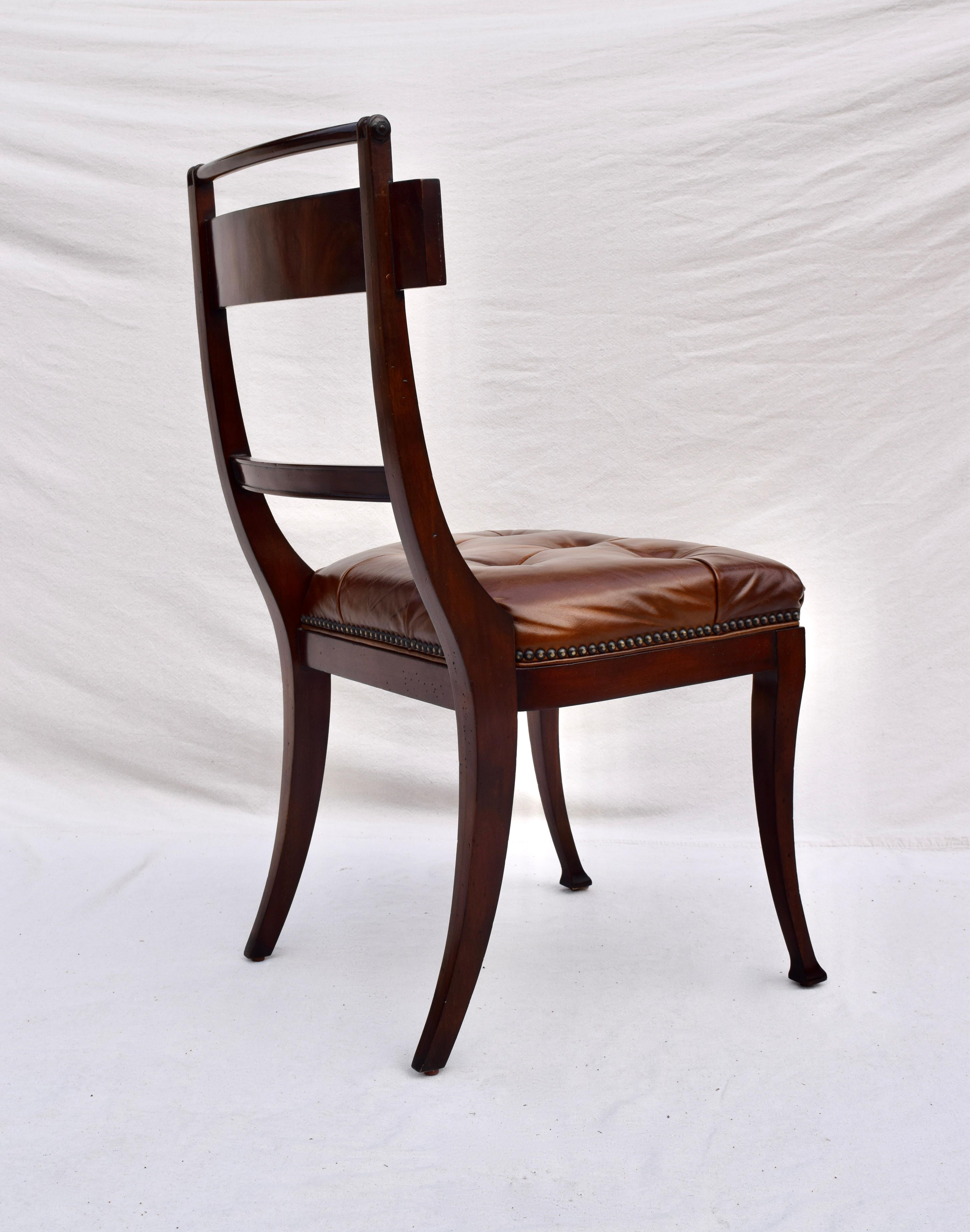 Contemporary Henredon Hanover Dining Chairs, Acquisitions Line
