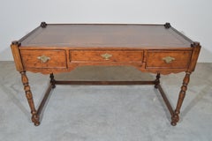 Henredon Heritage Regency Walnut Writing Desk circa 1960