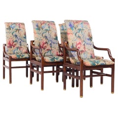 Henredon Heritage Walnut Dining Chairs - Set of 6