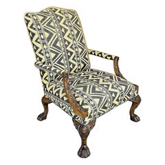 Henredon Historic Natchez Collection Georgian Style Library Armchair