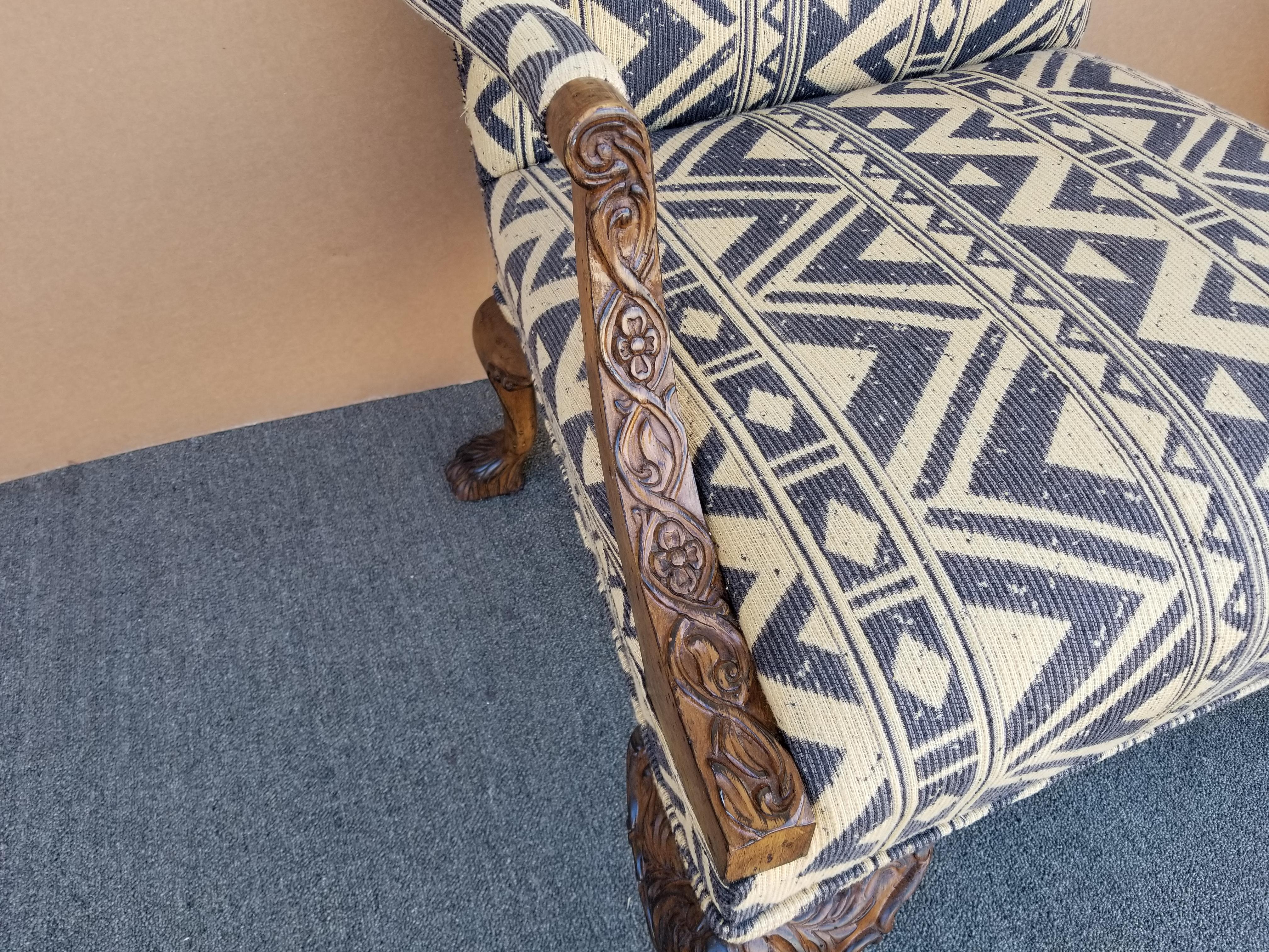 Henredon Historic Natchez Collection Georgian Style Library Armchair 2