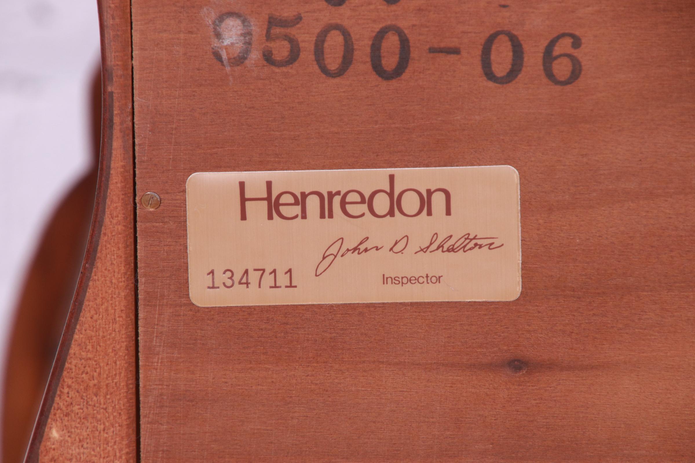 Henredon Italian Louis XV Burl Wood Bombay Form Bedside Chest For Sale 7