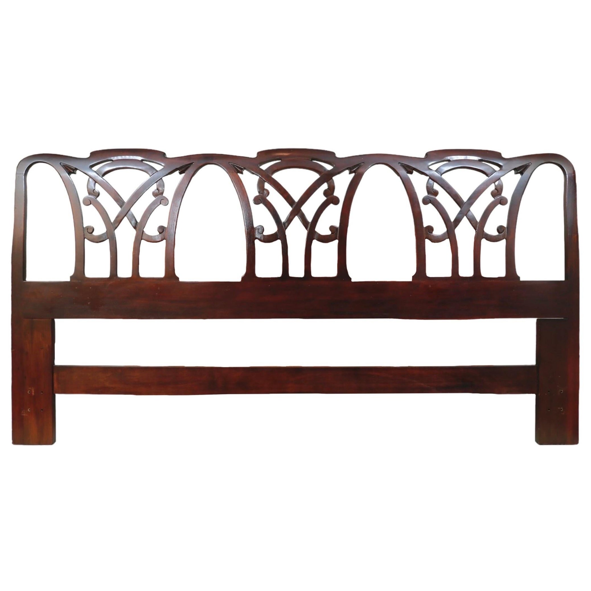 Henredon King Size Mahogany Headboard