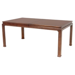 Henredon Mahogany and Elm Extending Dining Table