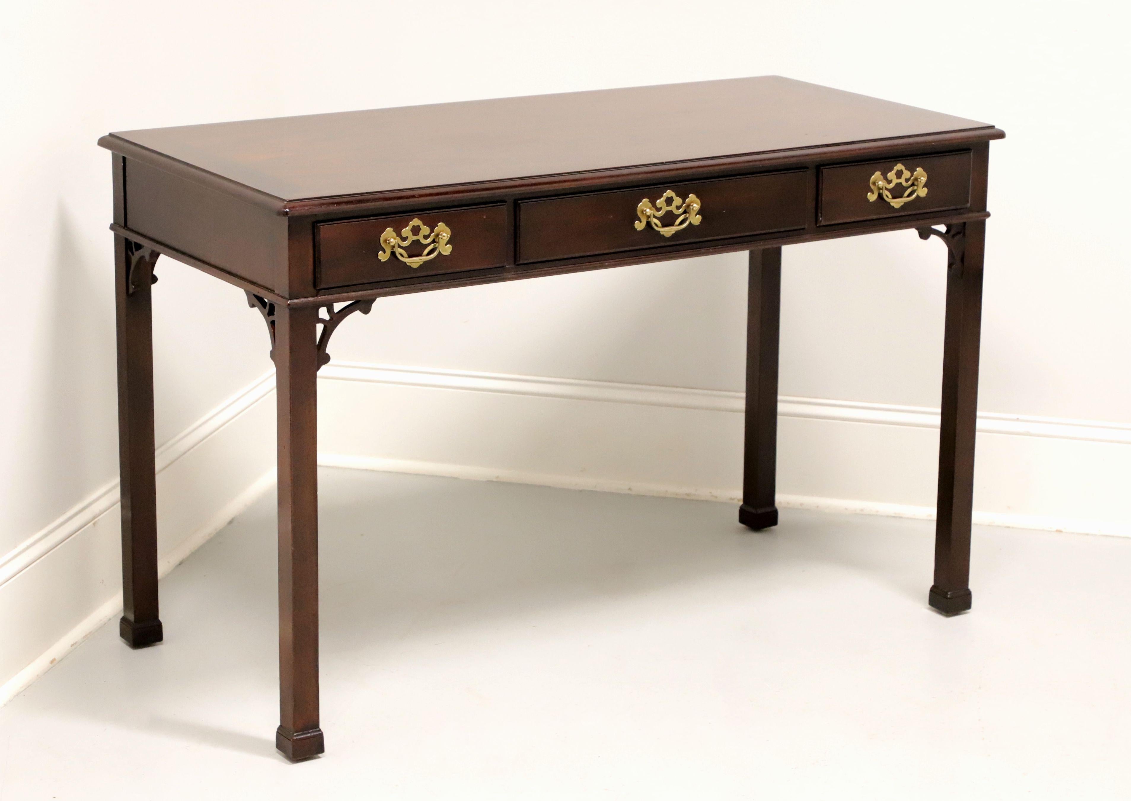 HENREDON Mahogany Chippendale Writing Desk 5