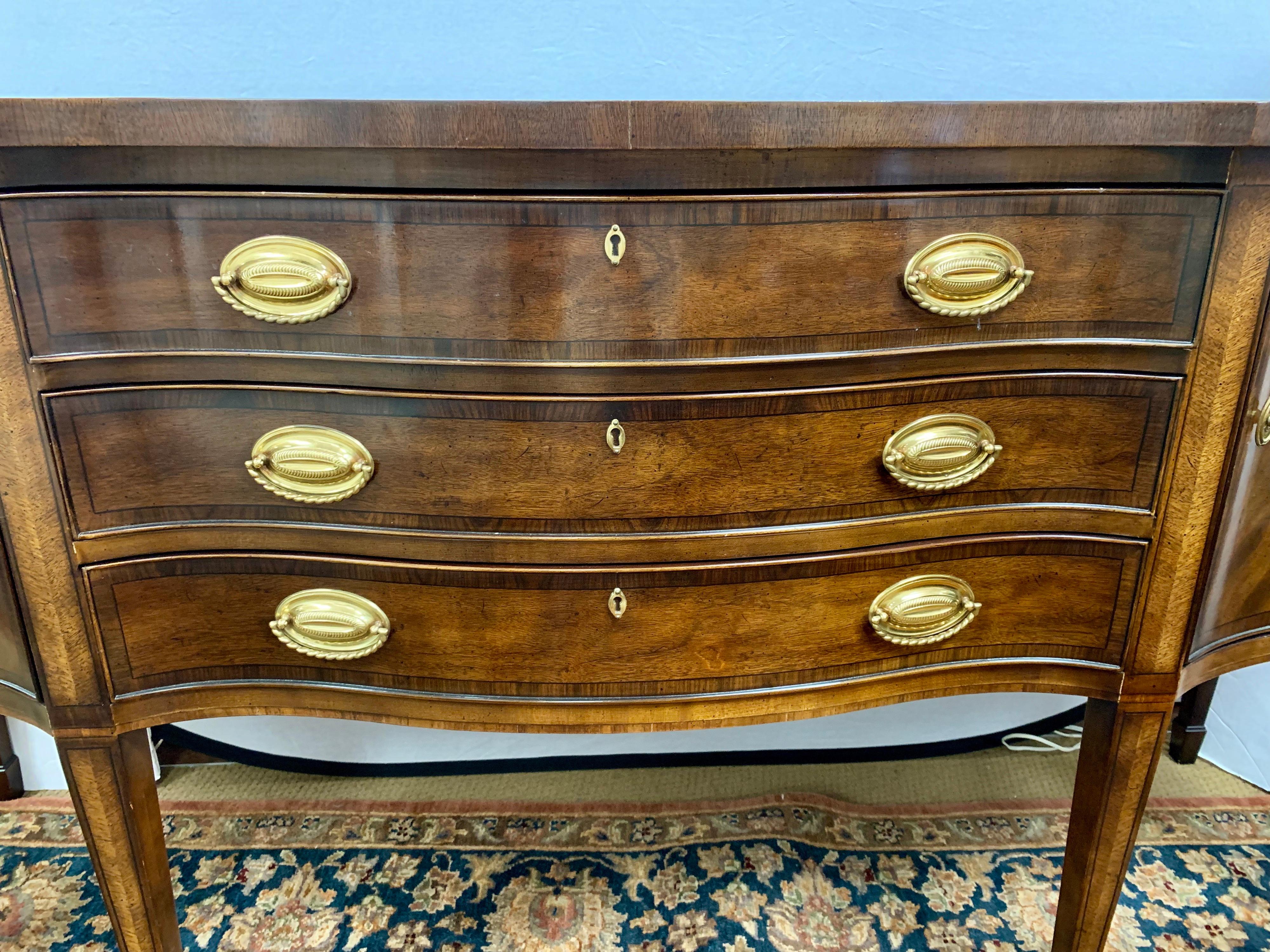 henredon sideboard buffet