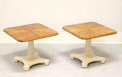 HENREDON Mid 20th Century Neoclassical Coffee Cocktail Tables - Pair