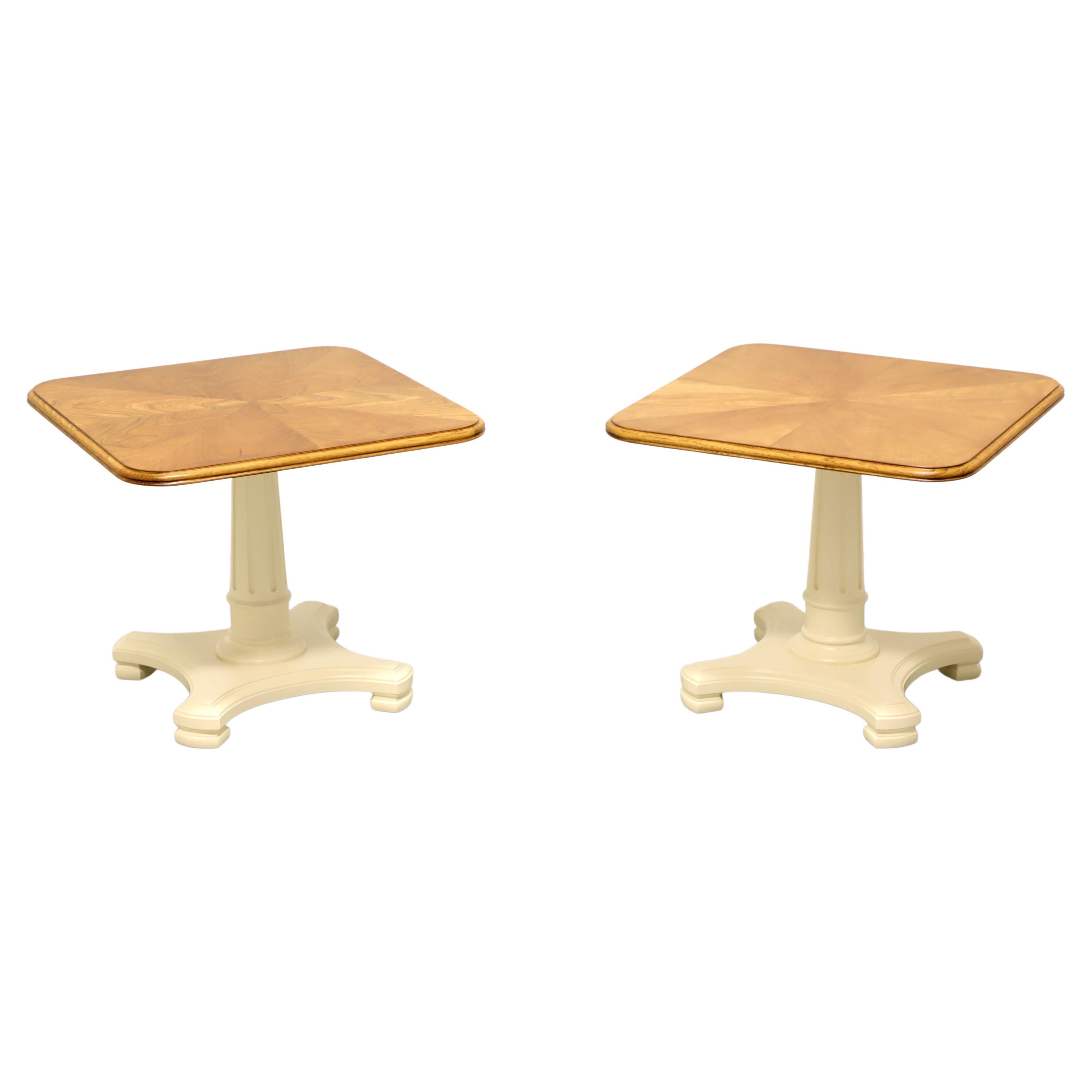 HENREDON Mid 20th Century Neoclassical Cocktail Tables - Pair