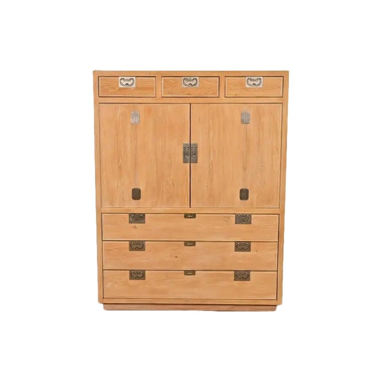 Comò armadietto Henredon Mid-Century Hollywood Regency, CIRCA ANNI
70