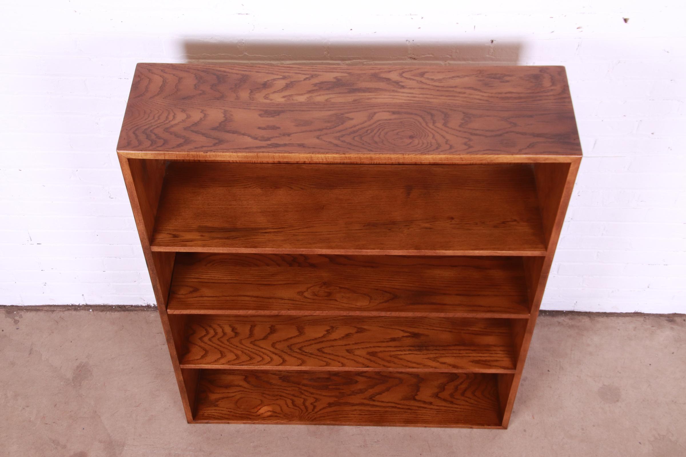 Henredon Mid-Century Modern Oak Bookcase 2