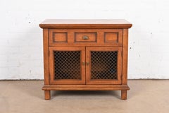 Henredon Mid-Century Modern Walnut Nightstand, 1960s