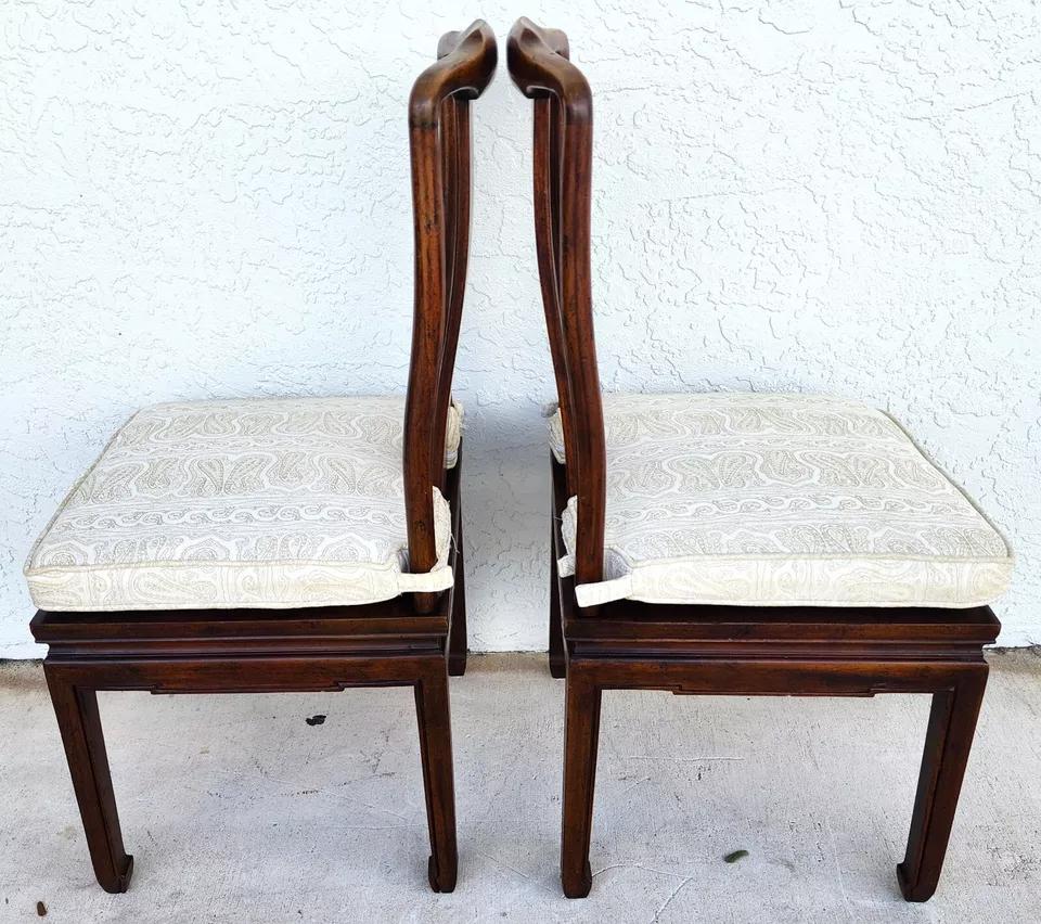 Henredon Ming Asian Dining Chairs 1950s For Sale 6