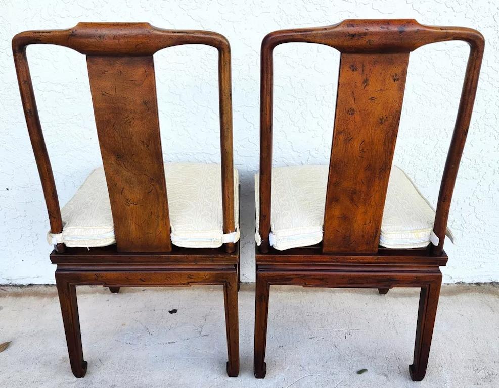 Henredon Ming Asian Dining Chairs 1950s For Sale 8