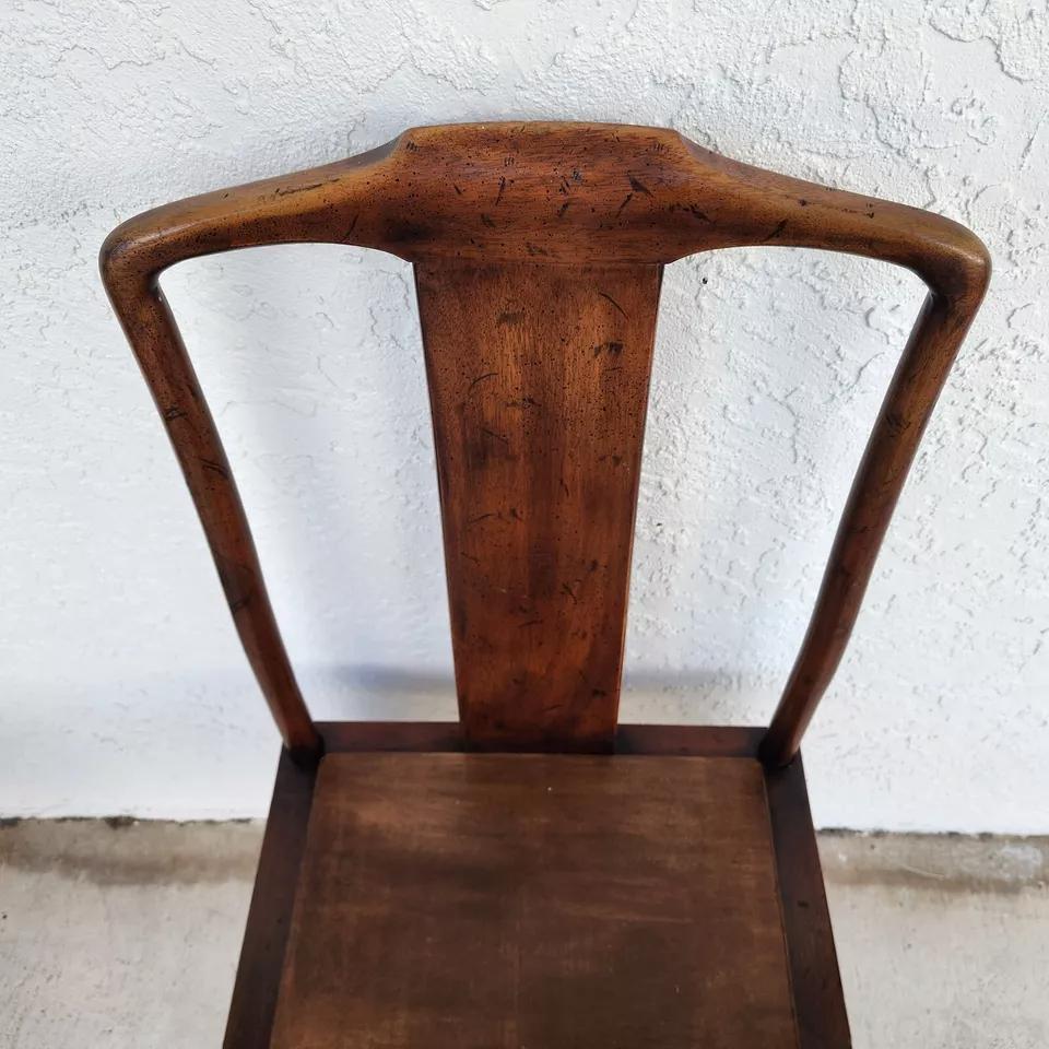 Henredon Ming Asian Dining Chairs 1950s For Sale 2