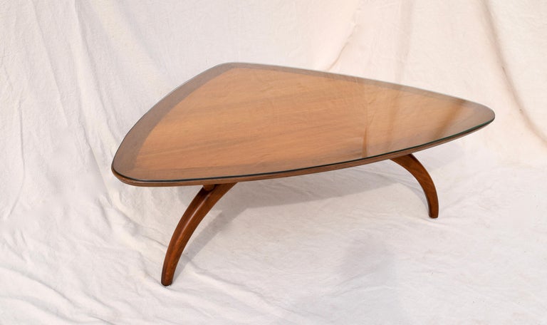 Henredon Modern Triangular Coffee Table at 1stDibs | triangular coffee ...
