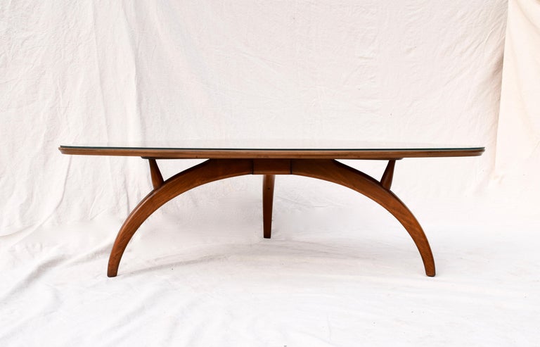 Henredon Modern Triangular Coffee Table at 1stDibs | triangular coffee ...