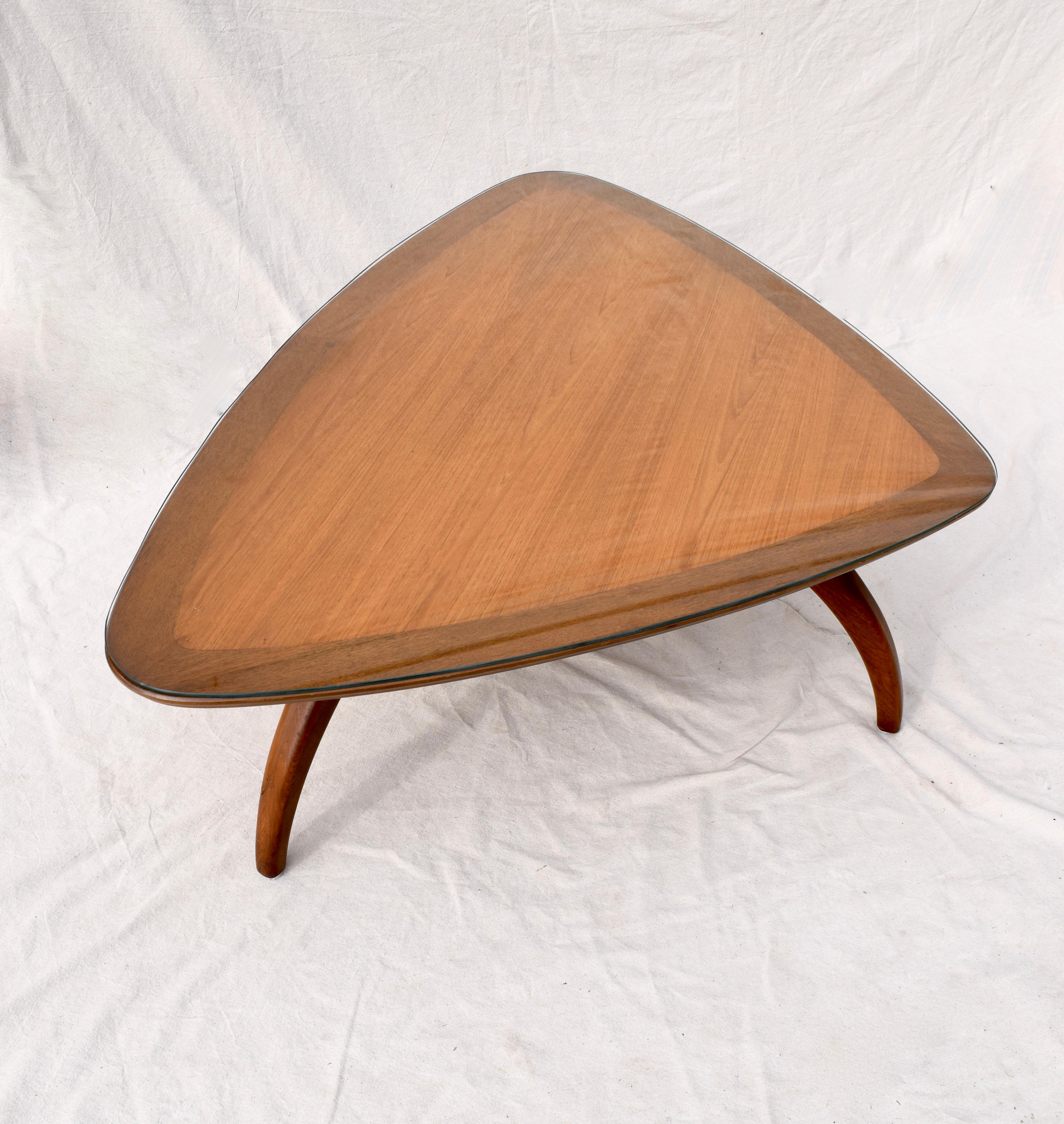 Mid-20th Century Henredon Modern Triangular Coffee Table