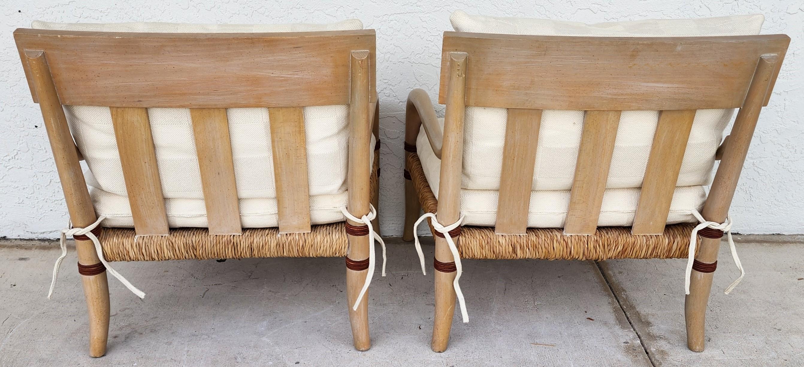 Pareja de sillones Henredon Palm Beach Coastal en venta 5