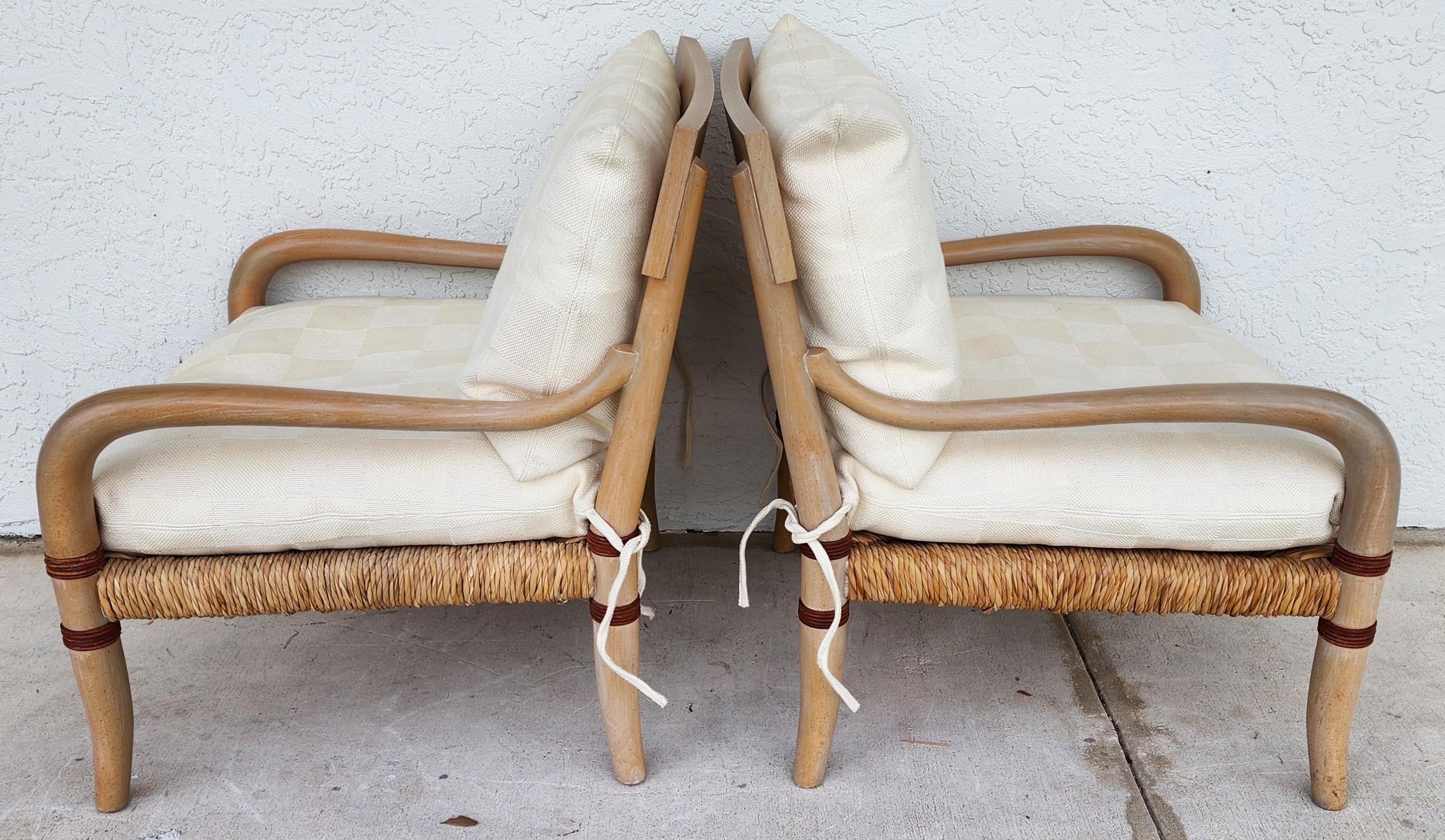 Pareja de sillones Henredon Palm Beach Coastal en venta 6