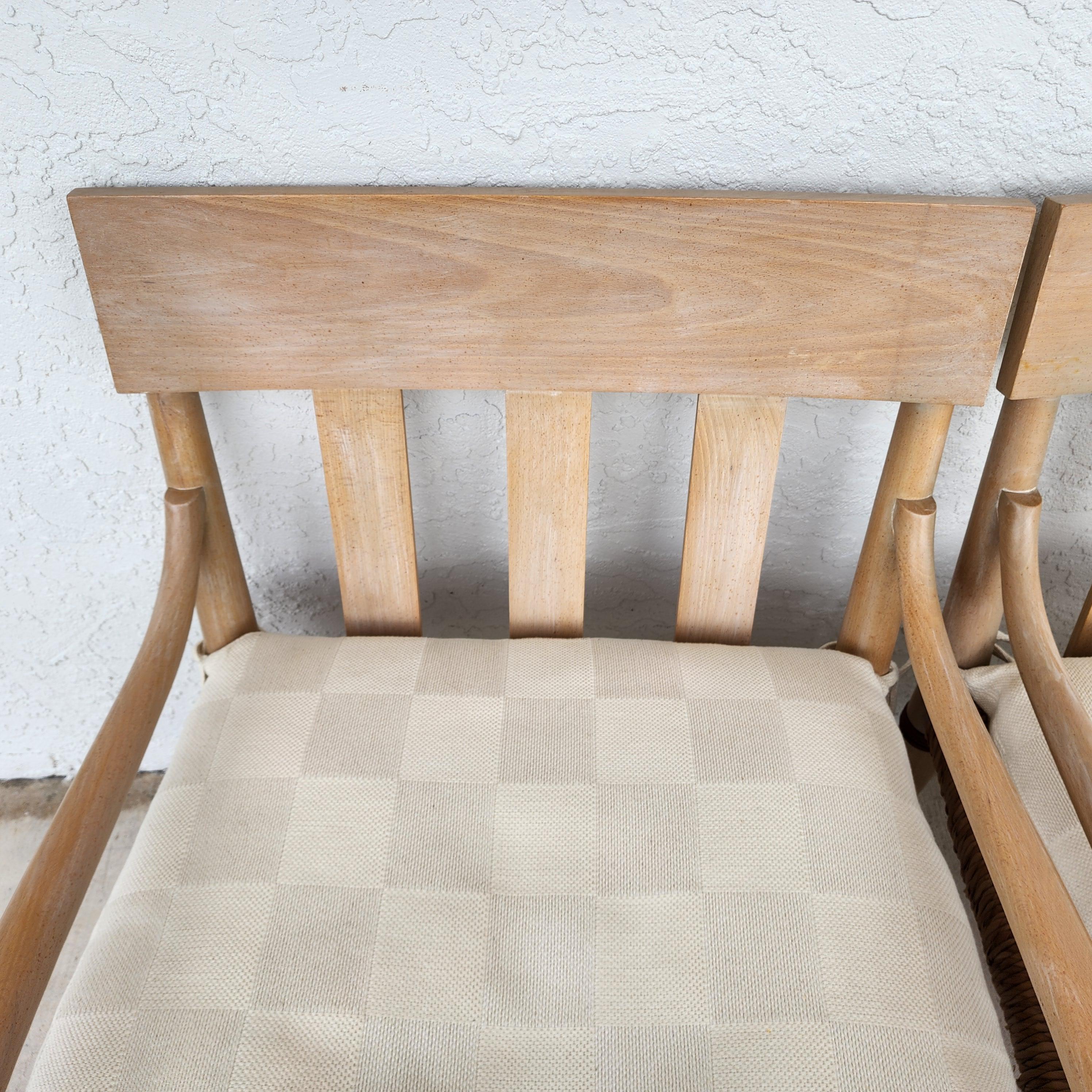 Pareja de sillones Henredon Palm Beach Coastal en venta 8