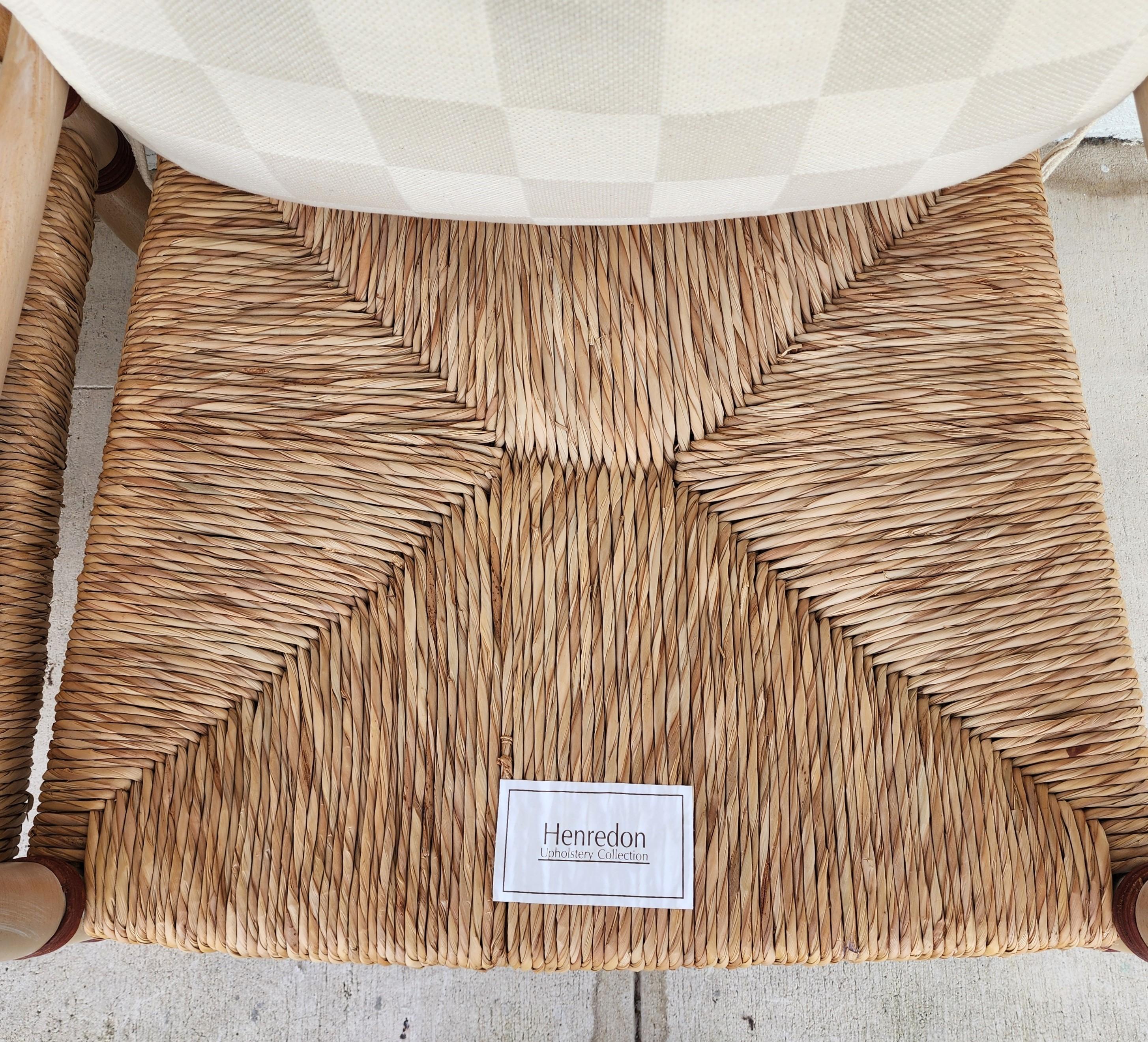 Pareja de sillones Henredon Palm Beach Coastal en venta 9