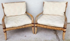 Henredon Palm Beach Coastal Armchairs Pair