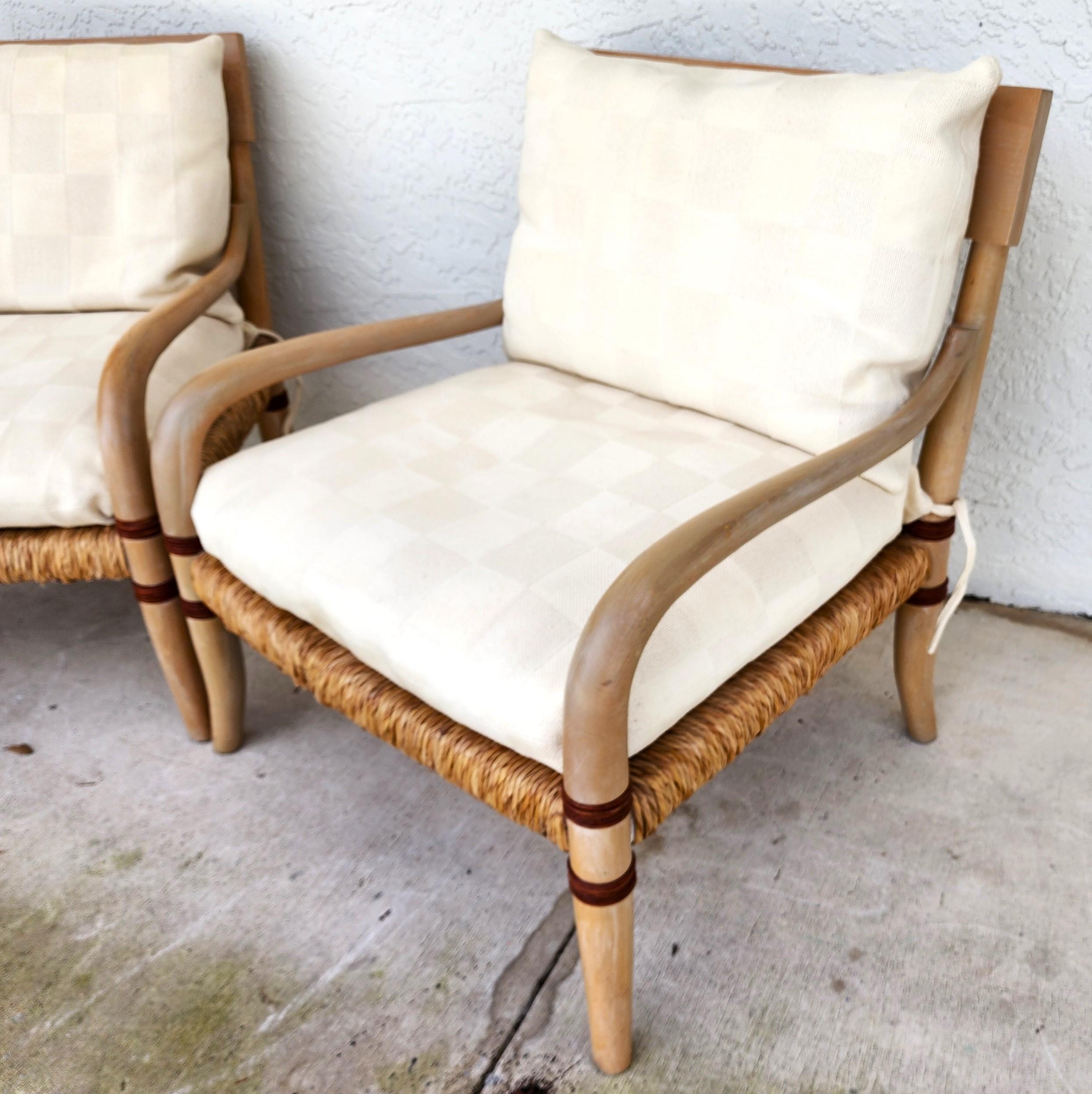 Pareja de sillones Henredon Palm Beach Coastal en Bueno estado para la venta en Lake Worth, FL