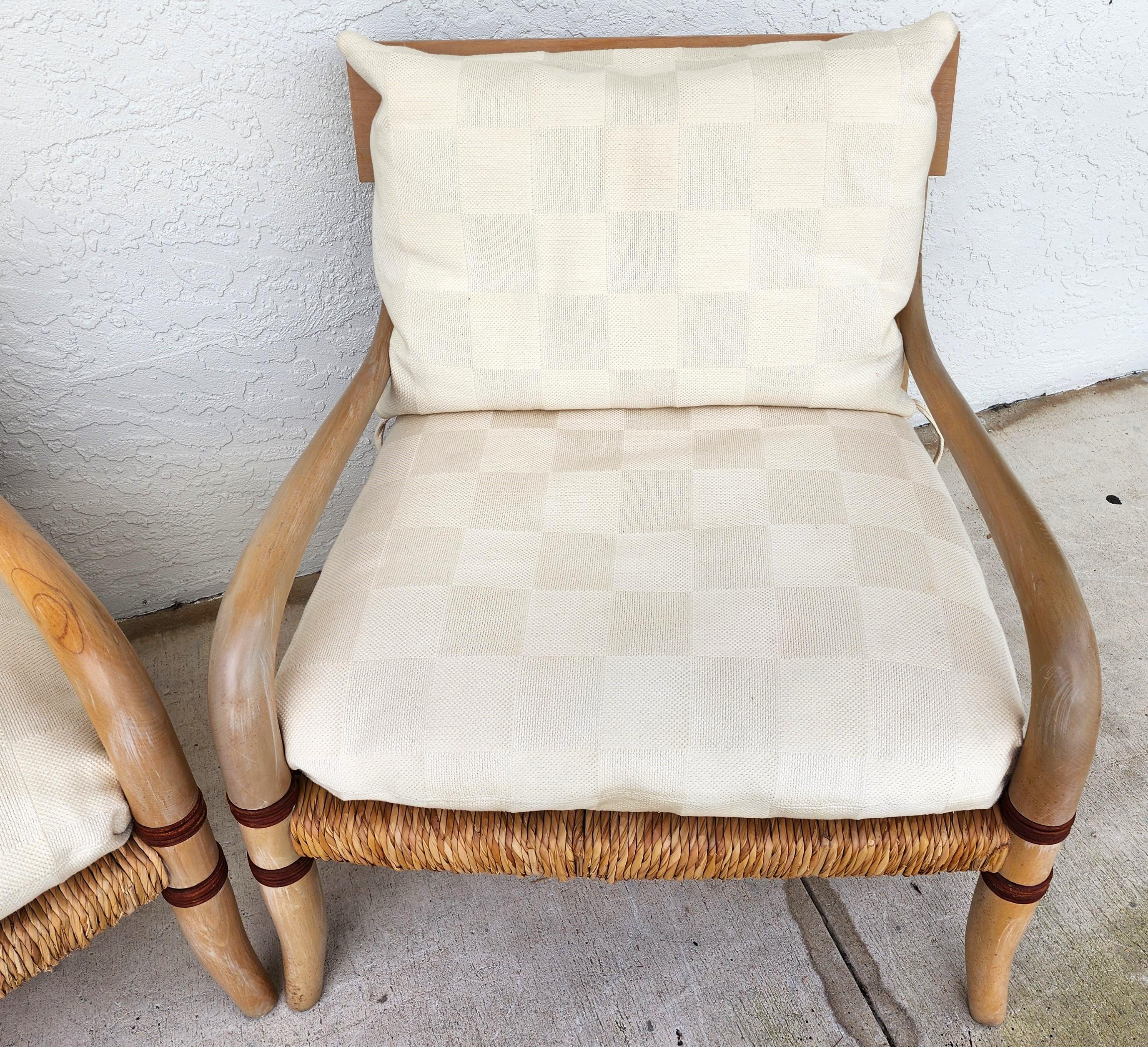 Pareja de sillones Henredon Palm Beach Coastal finales del siglo XX en venta
