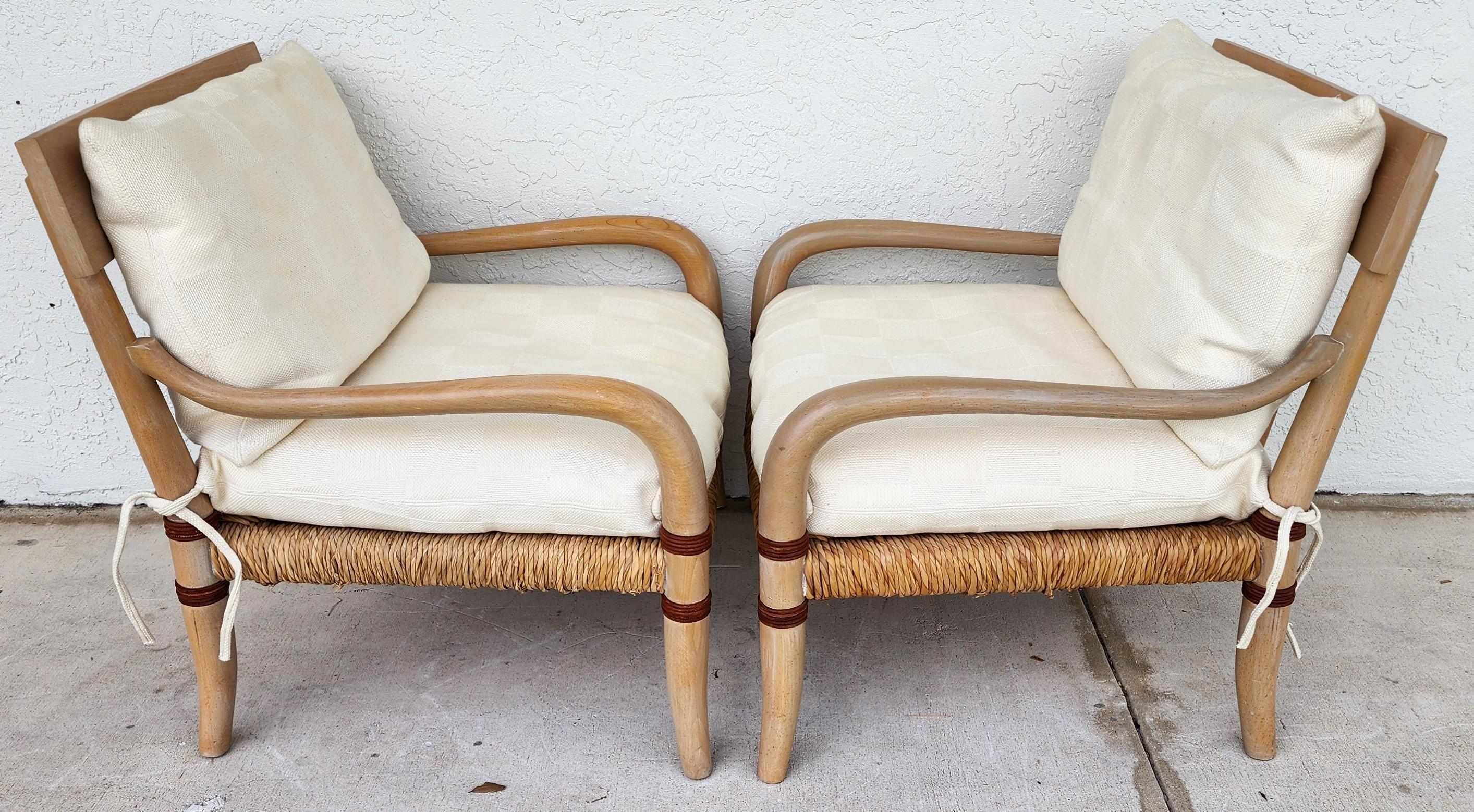 Pareja de sillones Henredon Palm Beach Coastal en venta 3