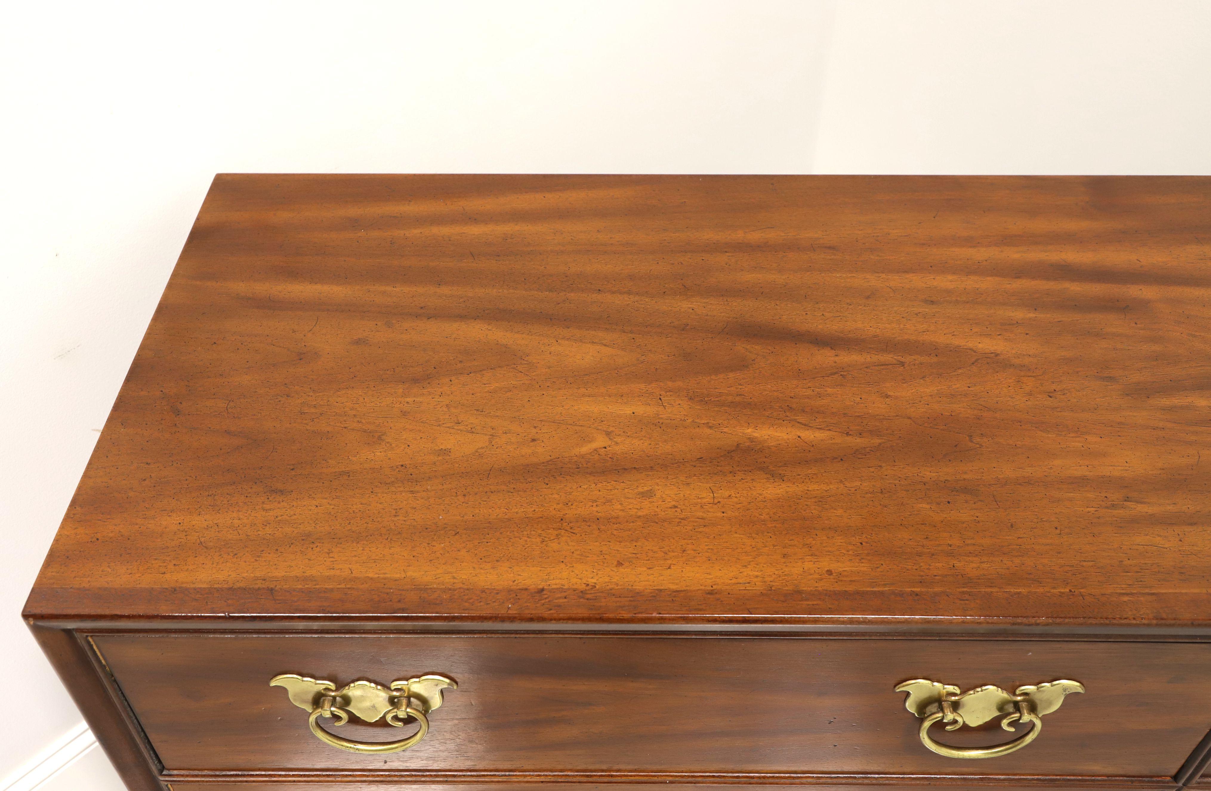 Henredon Pan Asian Six Drawer Double Dresser In Good Condition In Charlotte, NC