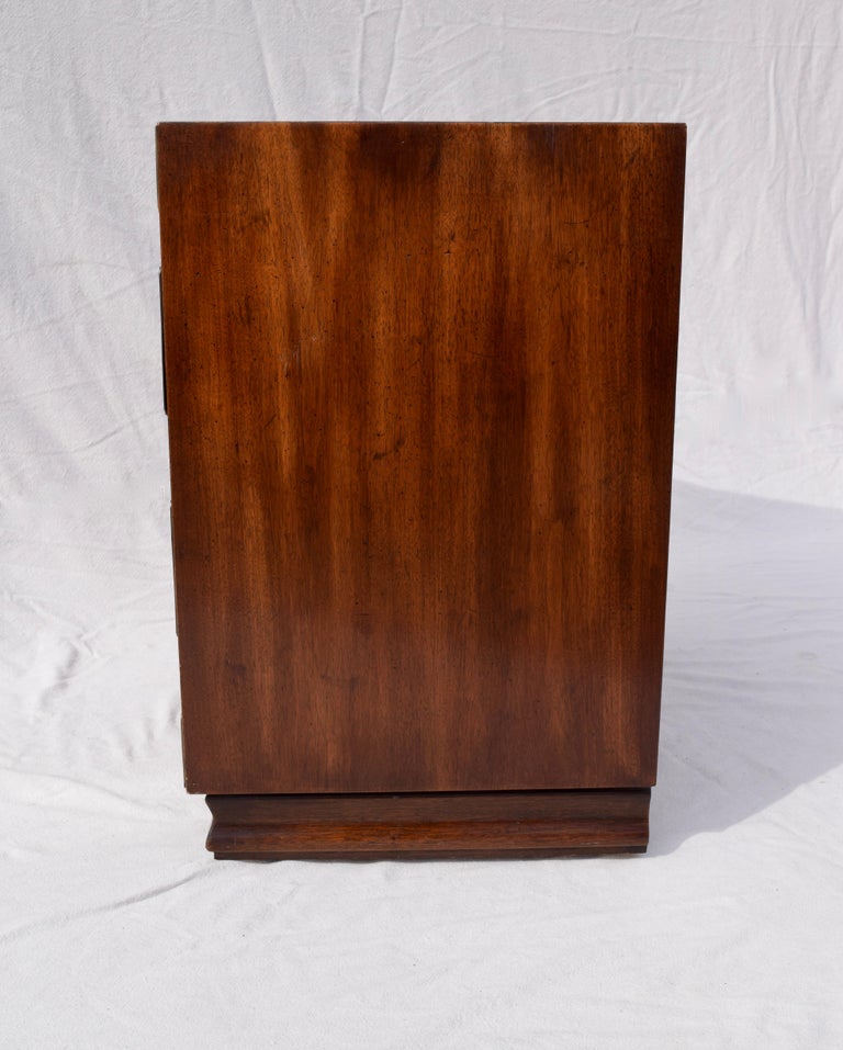 Henredon Pan Asian Tansu Campaign Mahogany Bachelor Chest at 1stDibs