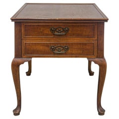 Henredon Queen Anne Style Mahogany Side Table