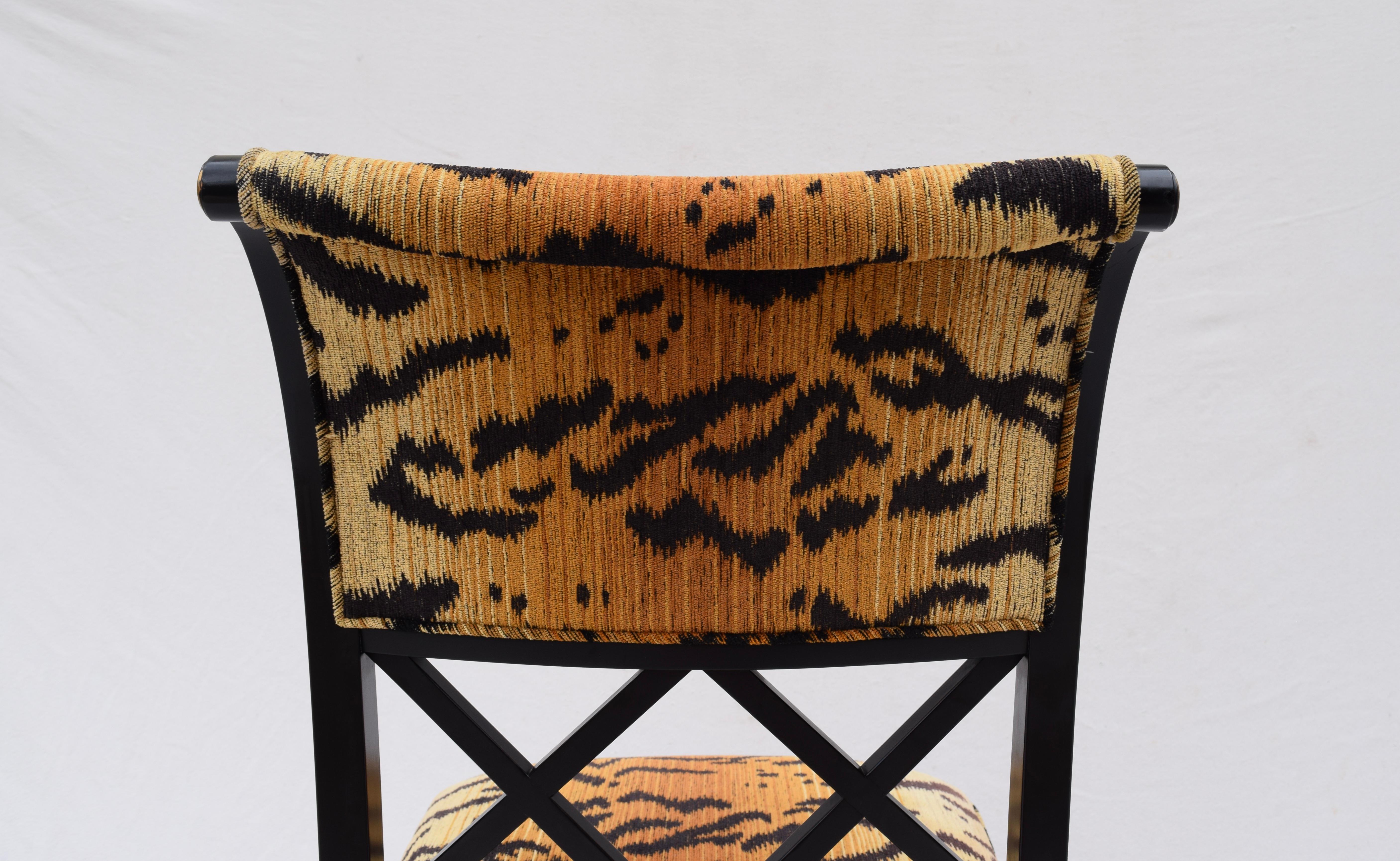 Henredon Regency Style Side Chairs in the Manner of Dorothy Draper 7