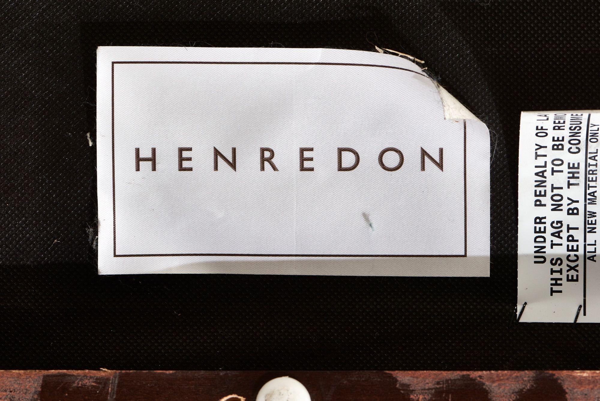 Henredon Risdon Partner Chaise Tete a Tete from the 1945 Collection 8