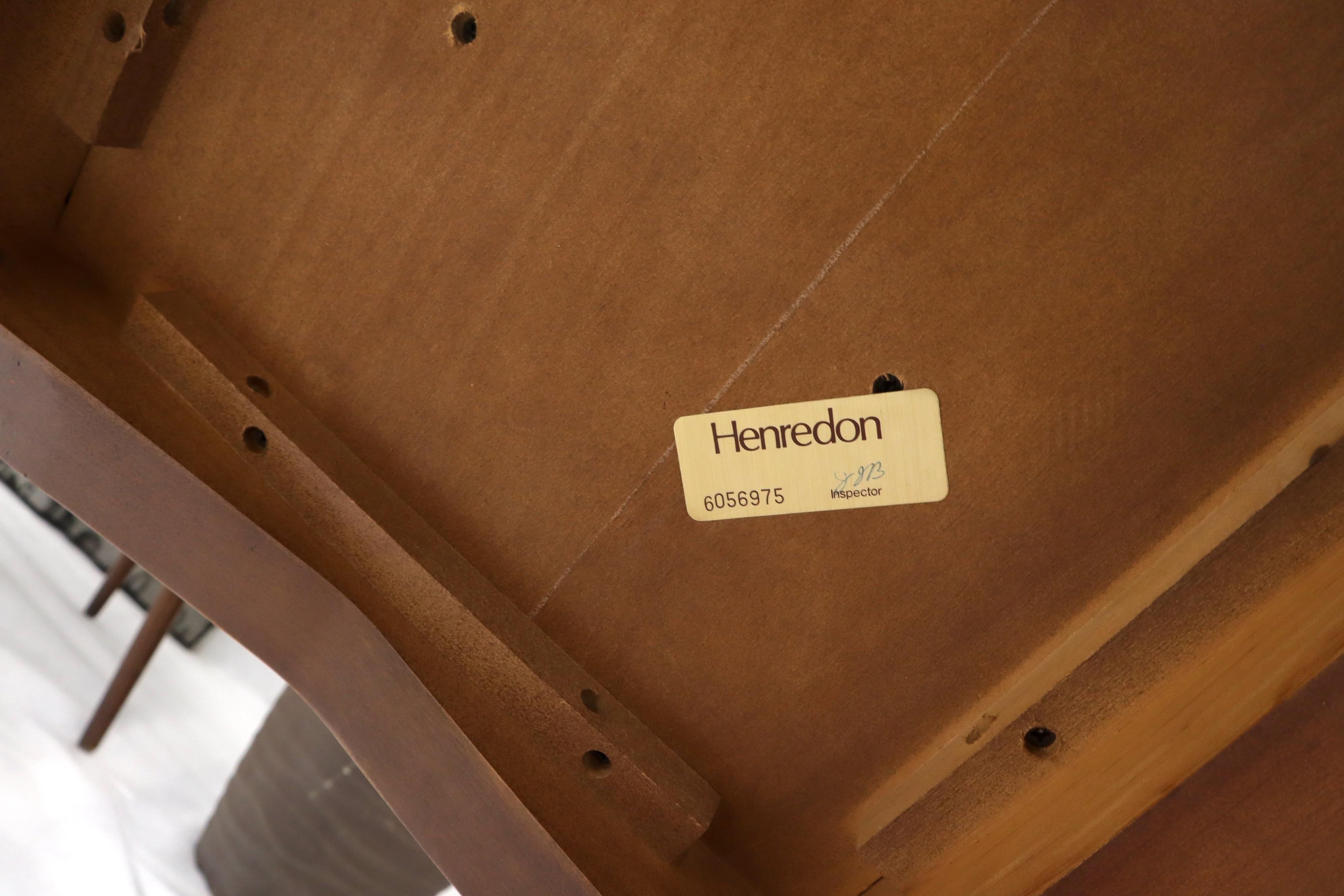 Konsolentisch aus Satin und Wurzelholz von Henredon im Zustand „Hervorragend“ im Angebot in Rockaway, NJ