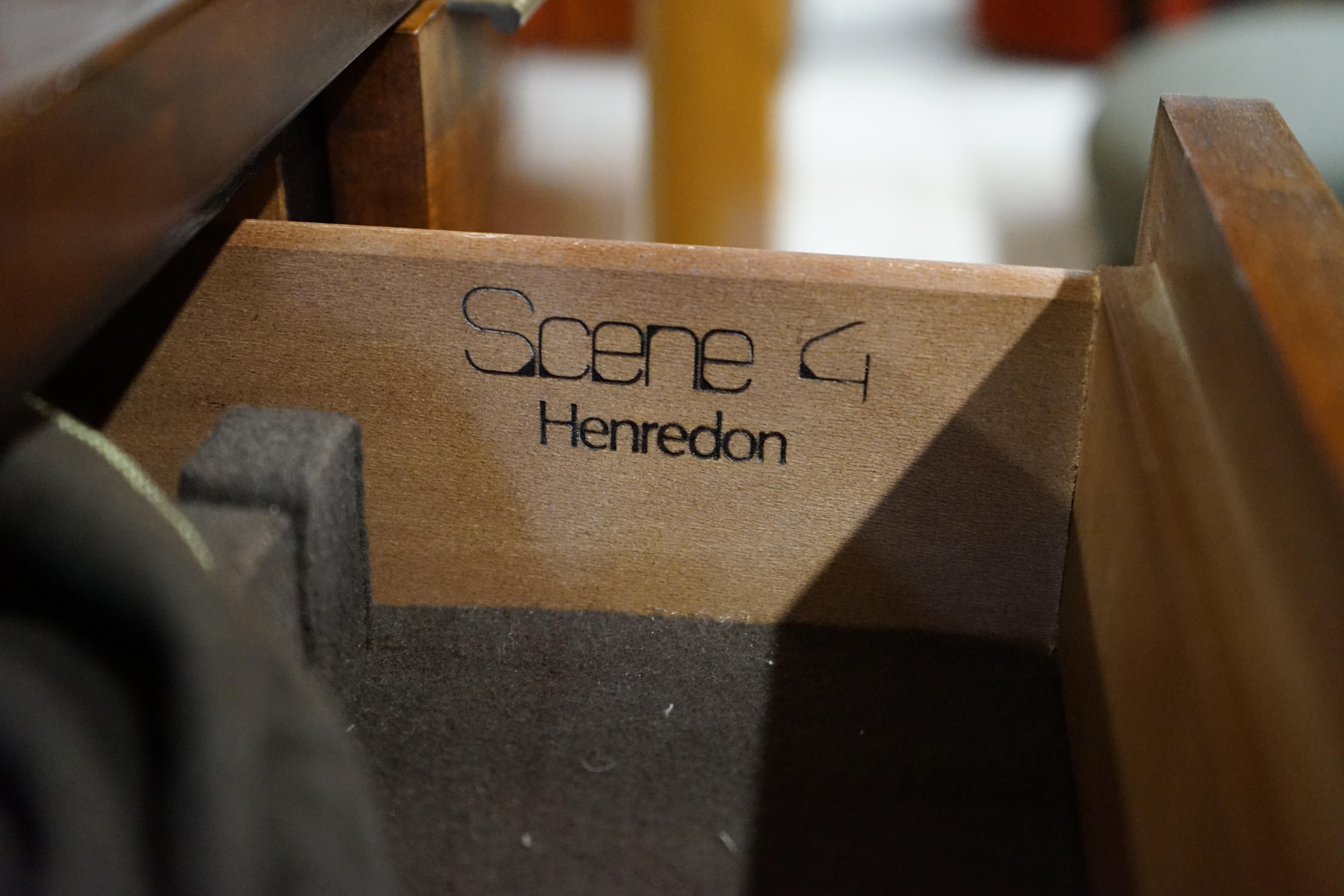 Henredon Escena 4 Buffet o Servidor con Estilo Art Decó en venta 6