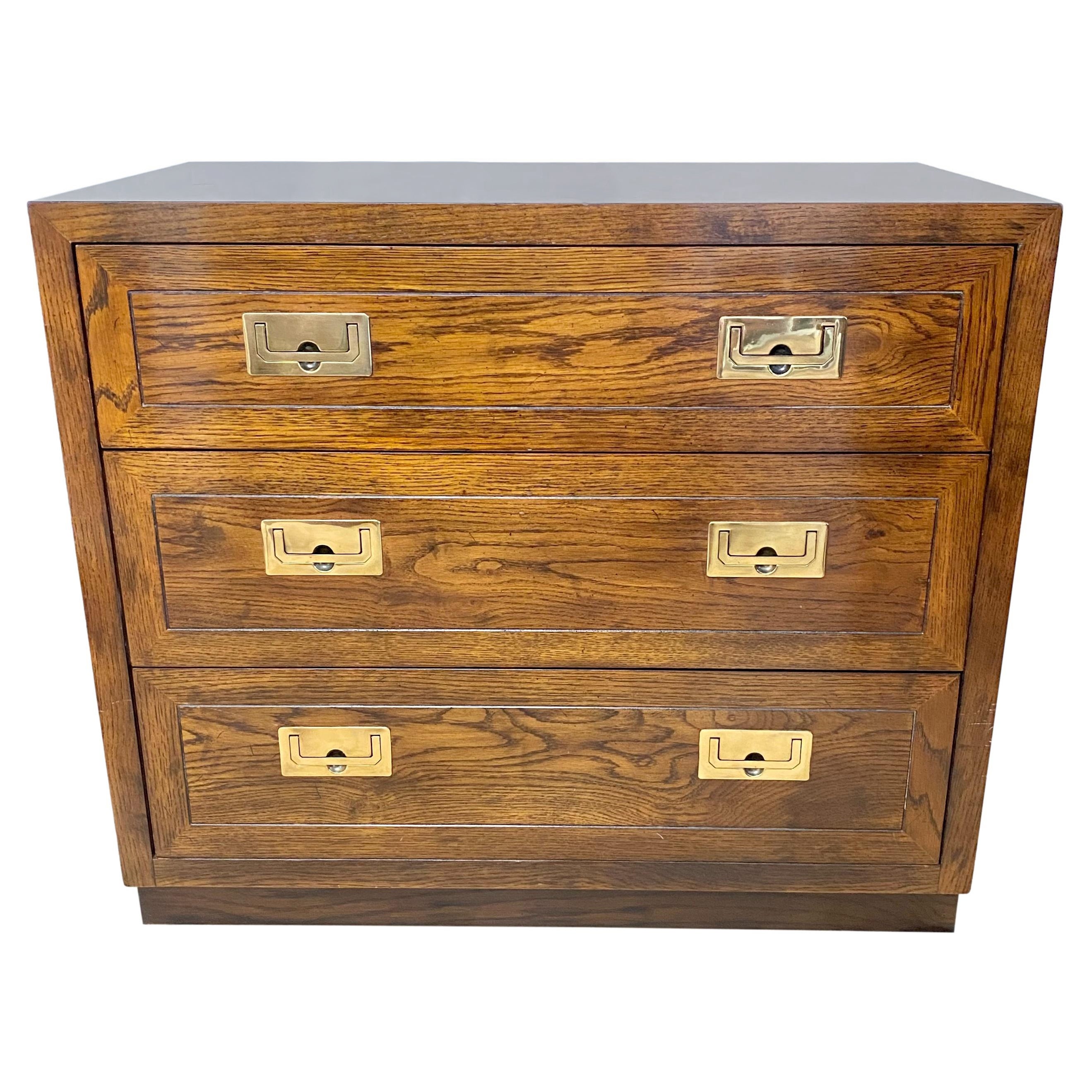 Henredon Scene One Campaign Bachelor's Chest