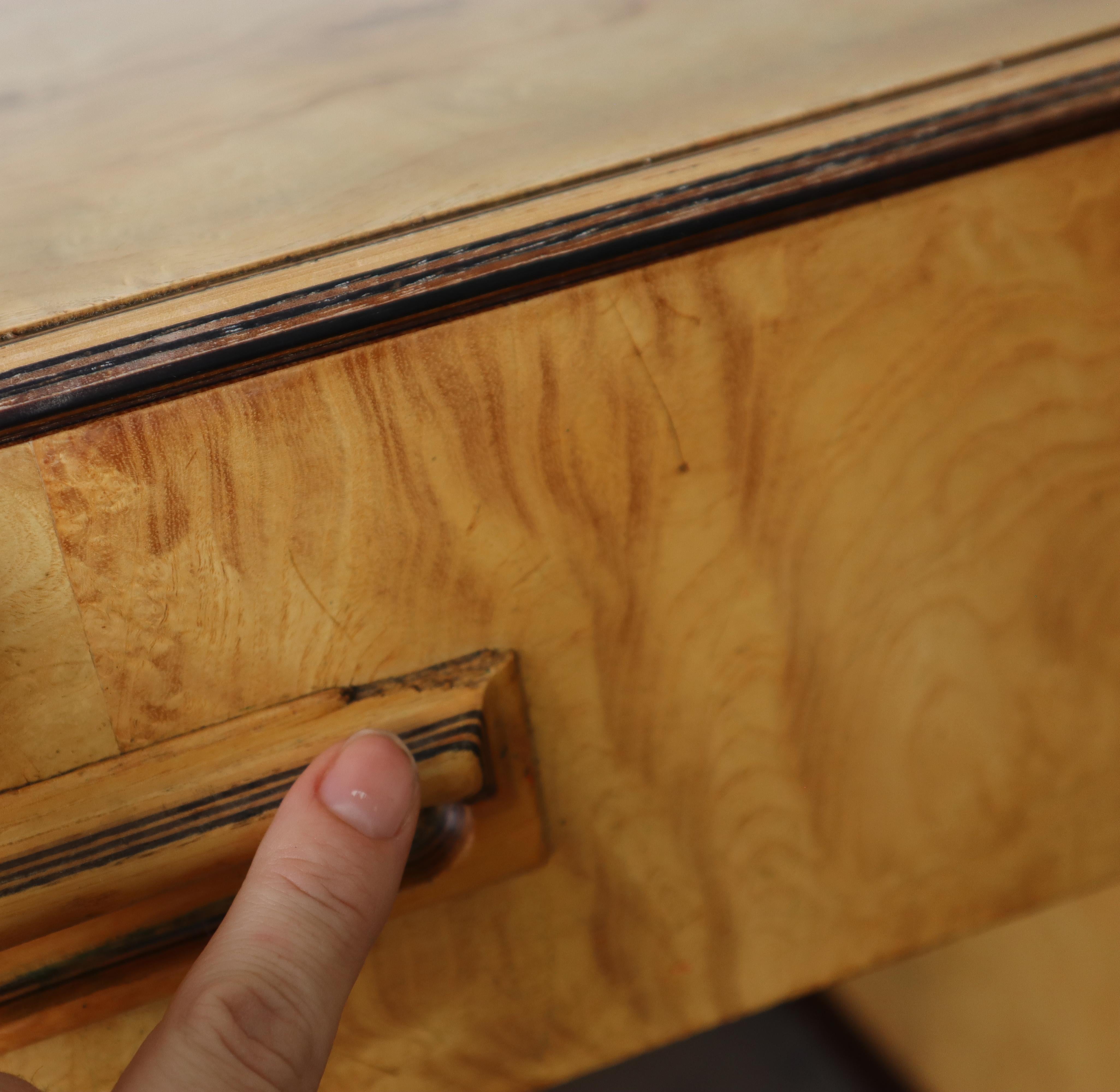 Henredon Scene Two Burl Executive Desk 4