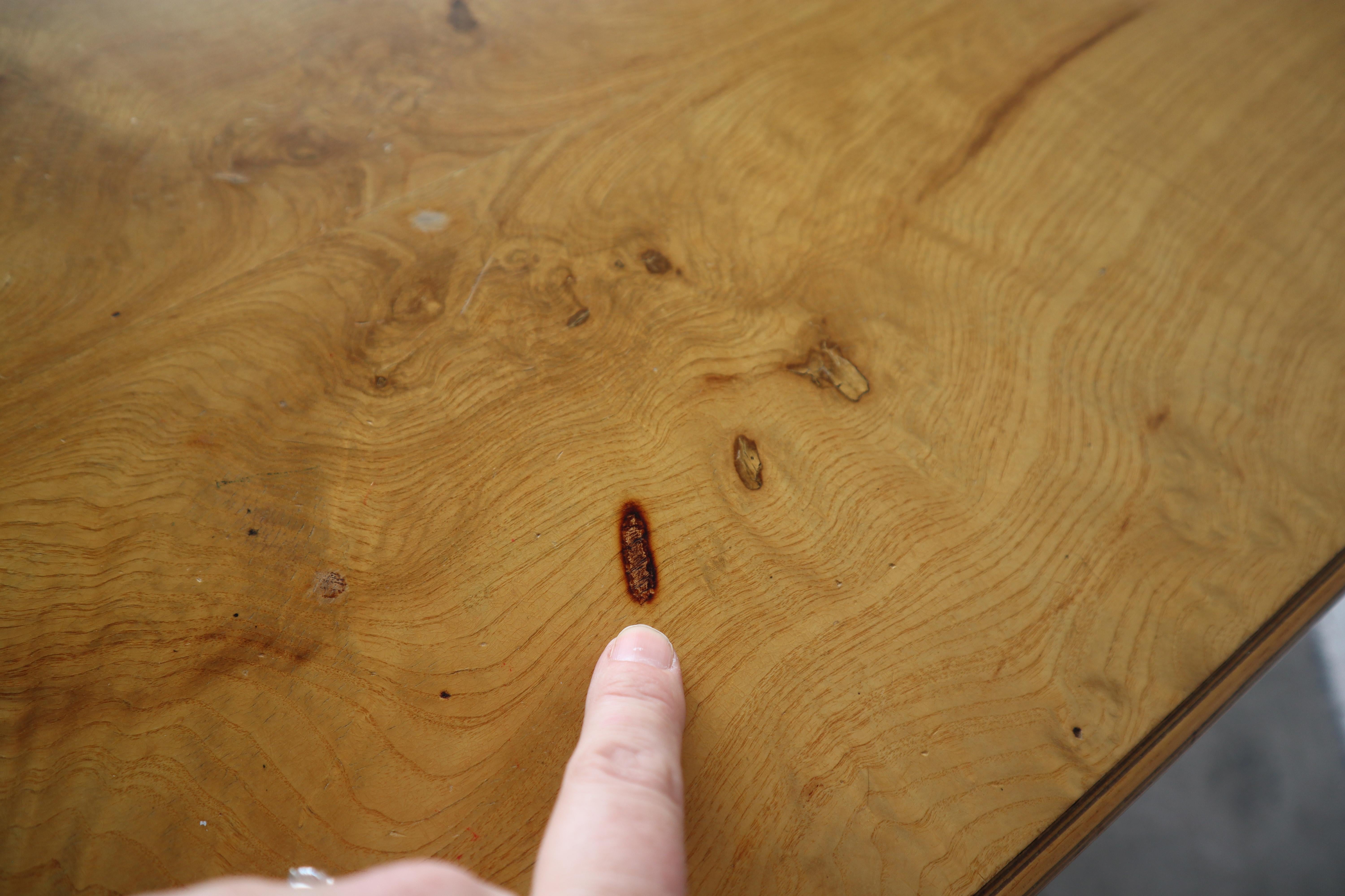 Henredon Scene Two Burl Executive Desk 5