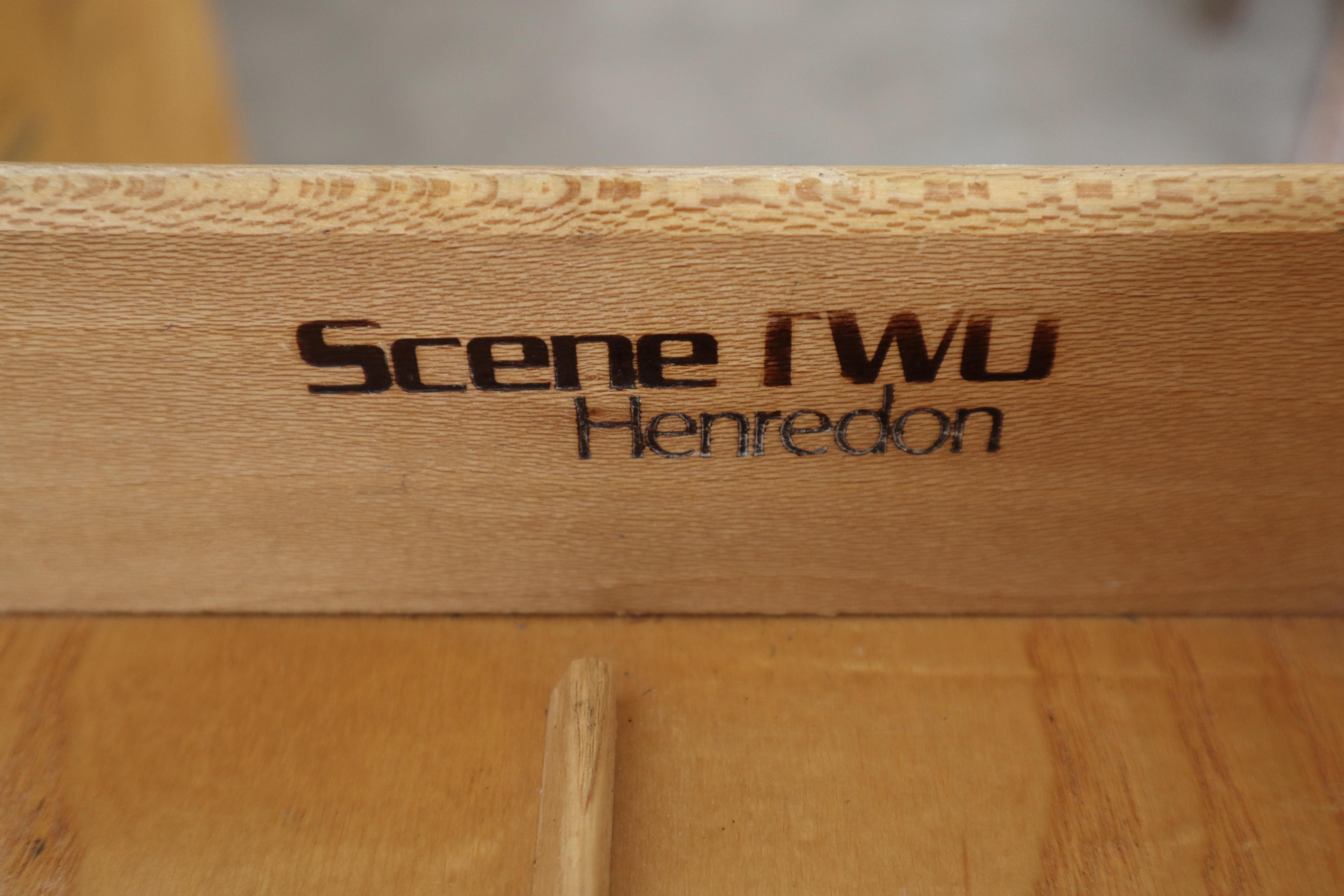 Henredon Scene Two Burl Executive Desk 2