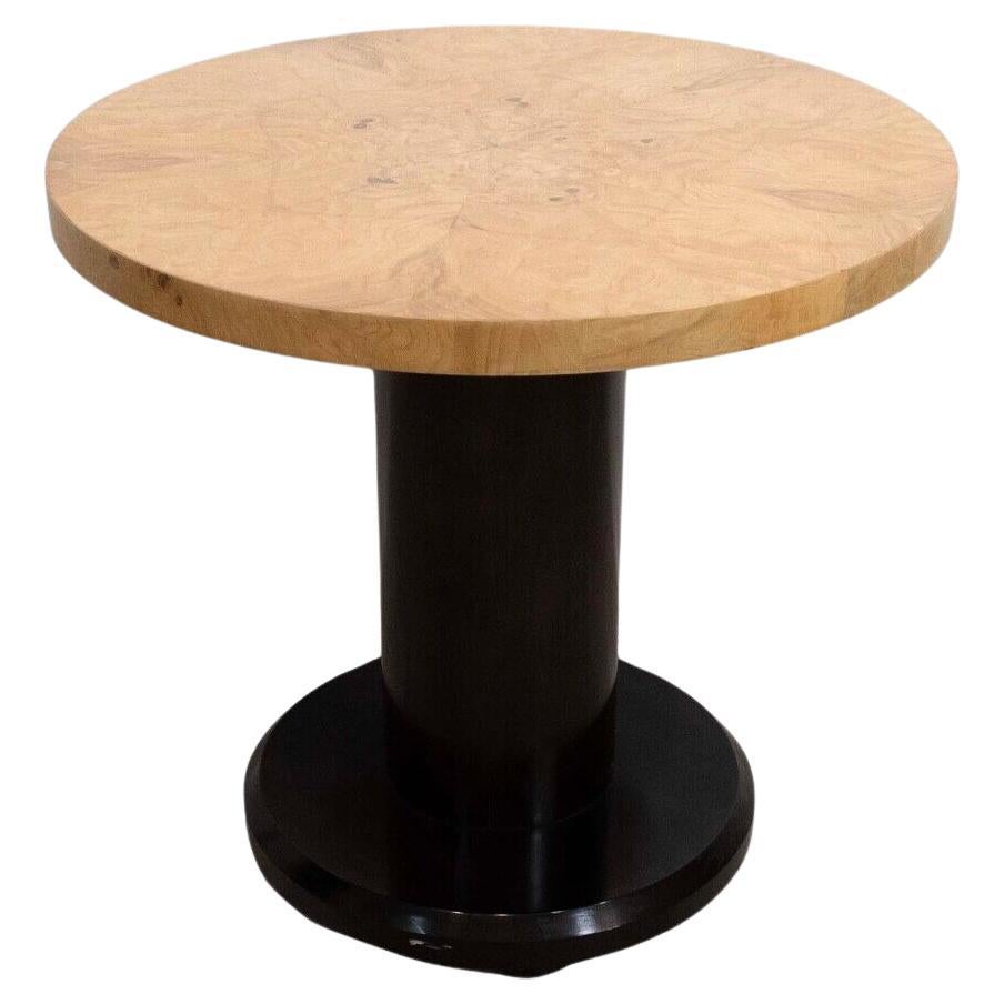 Table d'appoint Henredon Scene Two en bois d'olivier, mi-siècle moderne en vente