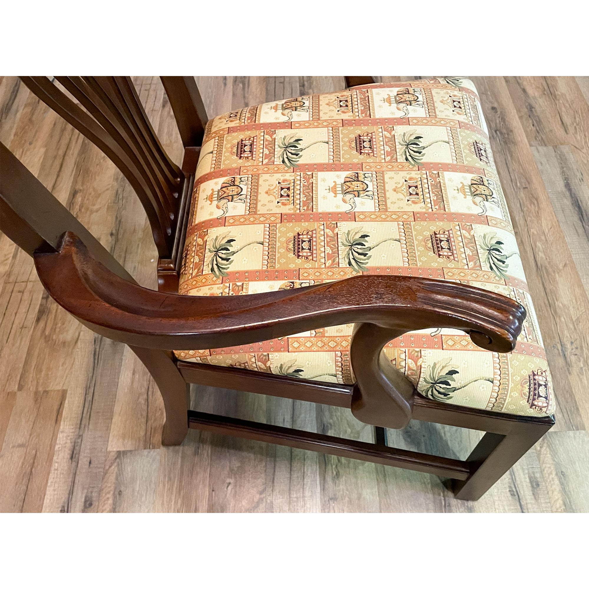 6er-Set Vintage-Stühle von Henredon (Mahagoni) im Angebot