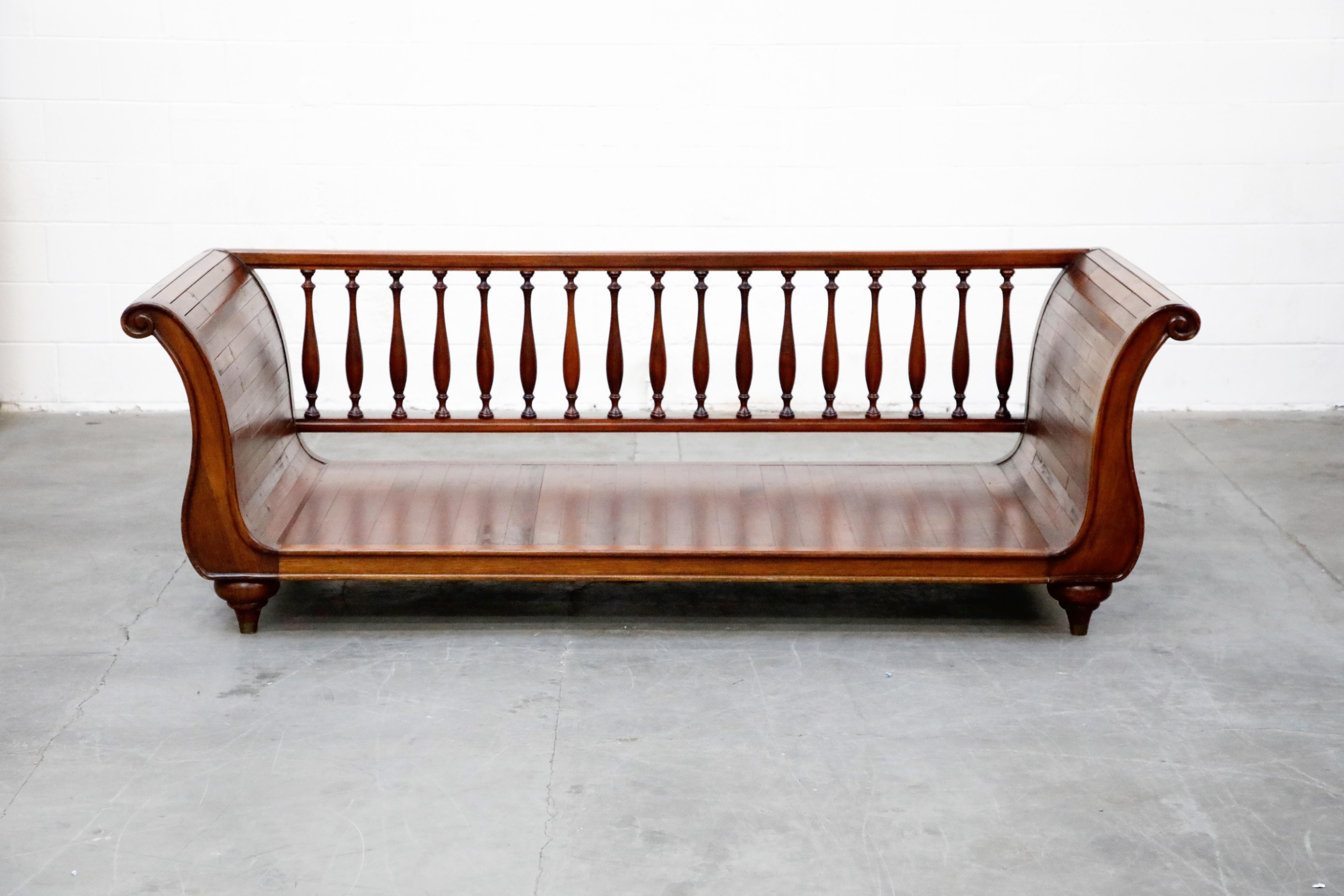 sleigh couch