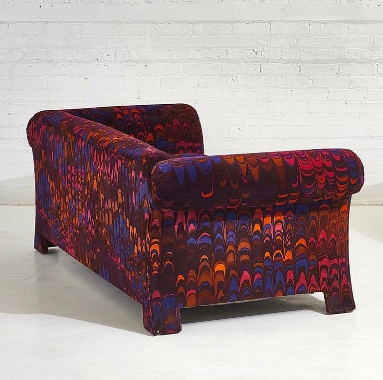 Henredon Sofas in Jack Lenor Larsen Velvet at 1stDibs