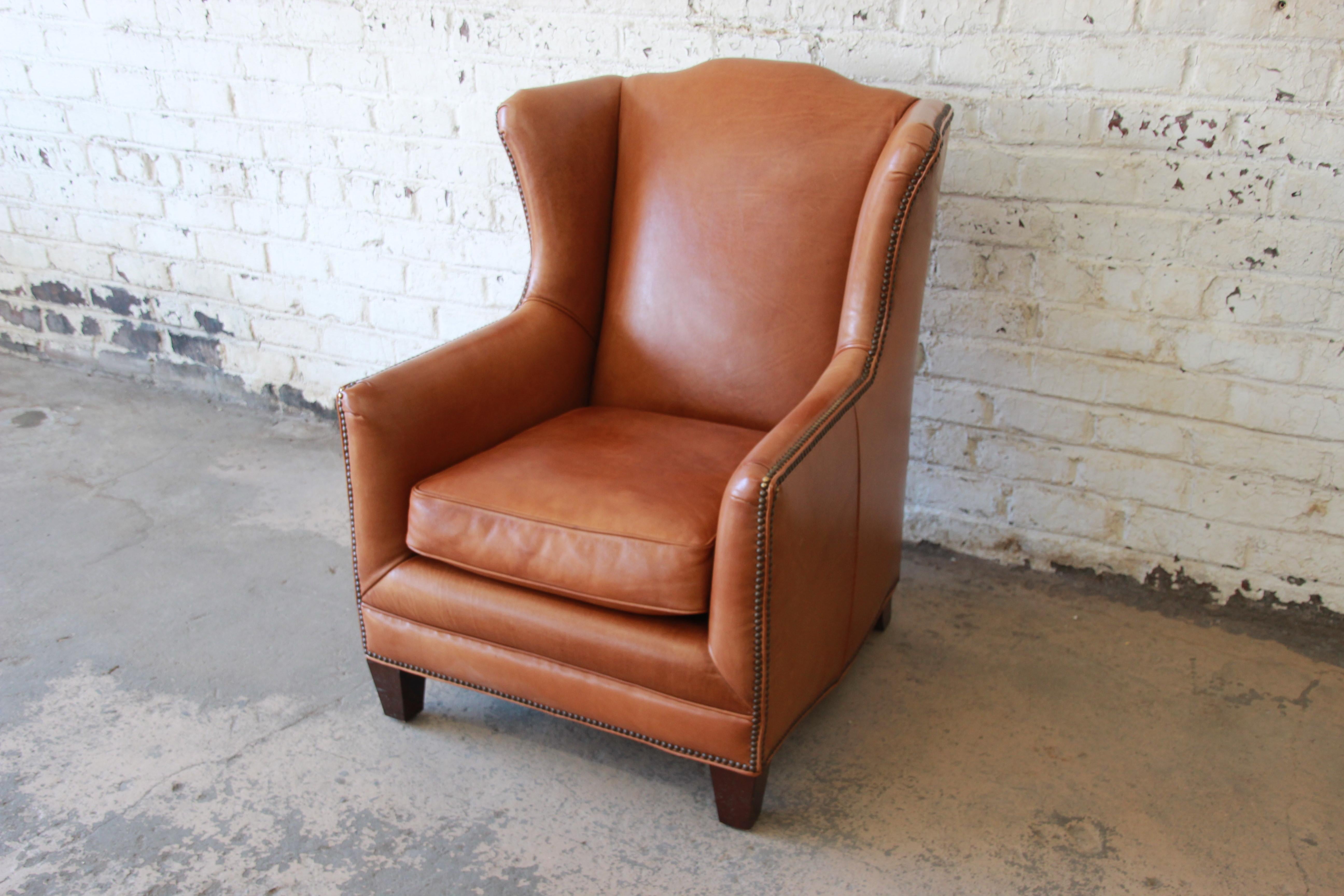 henredon wingback chairs