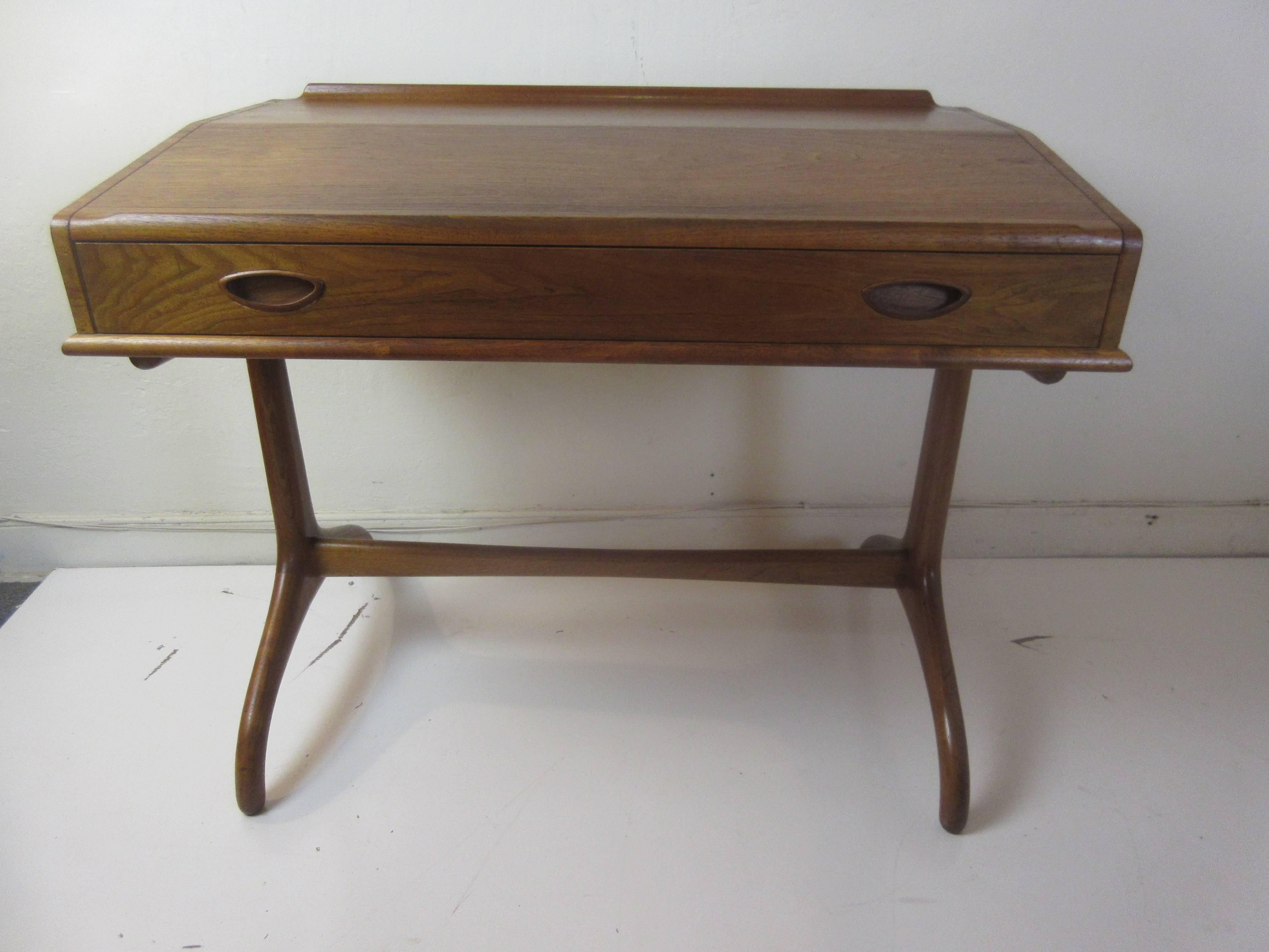 20th Century Henredon Teak Writing Desk